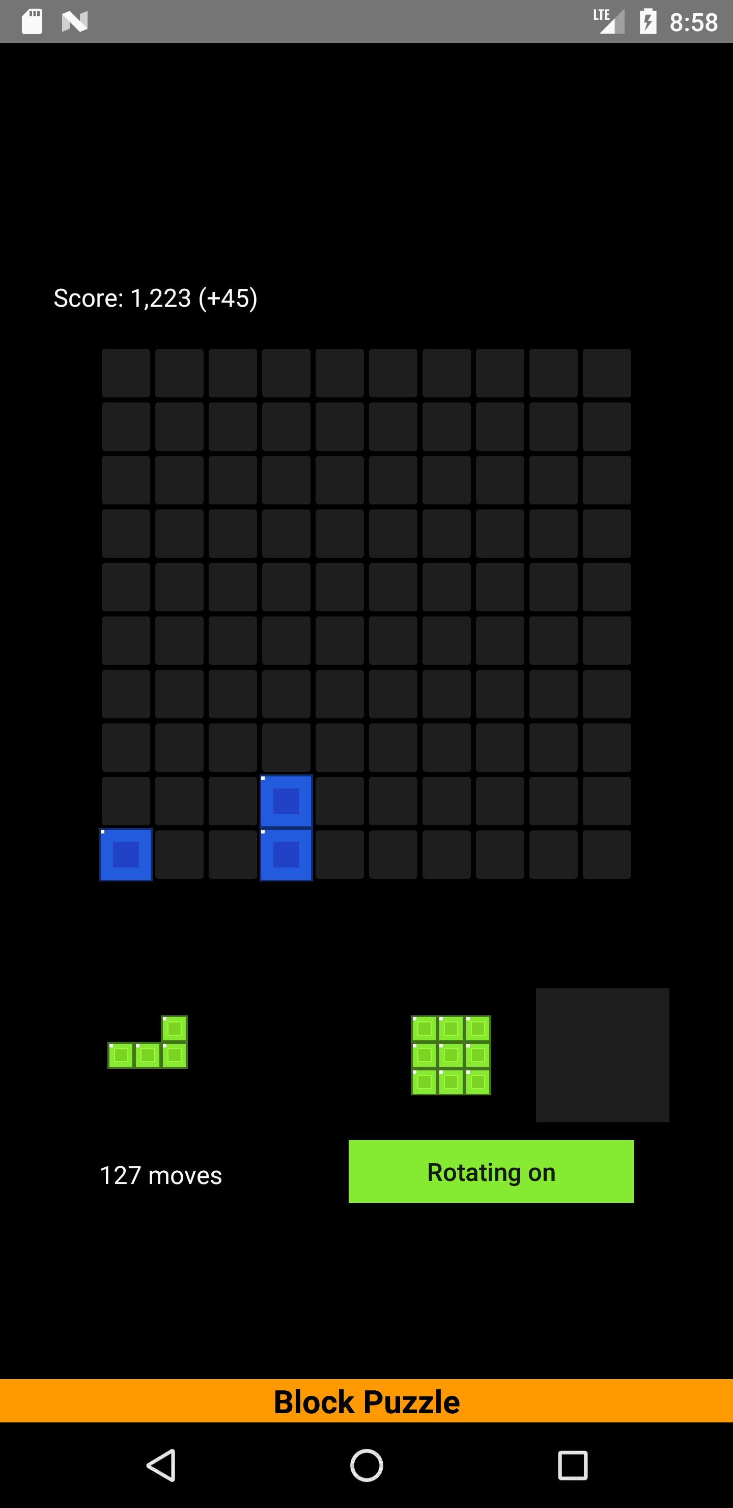 Скриншот 3 — Block Puzzle Stone Wars