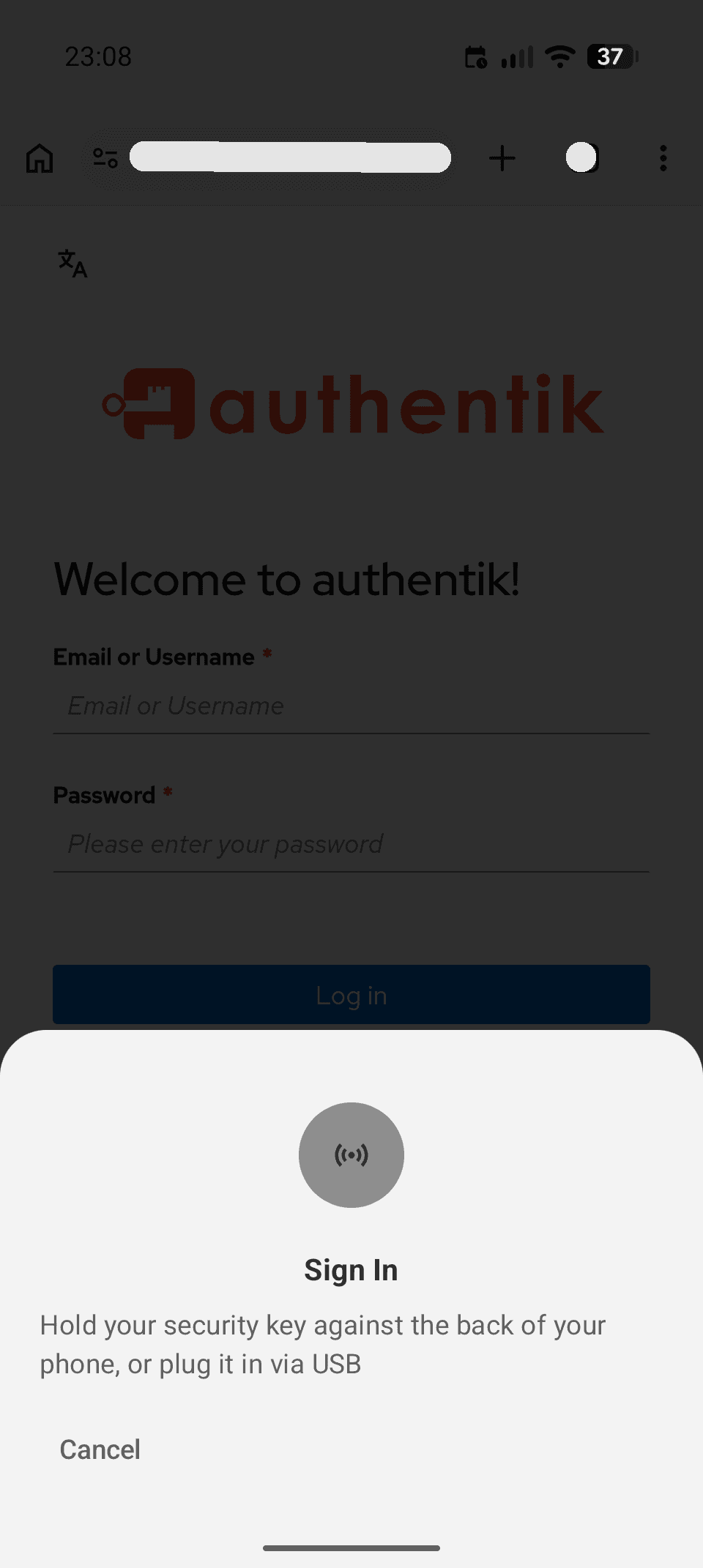 Скриншот 6 — Open Passkey Authenticator