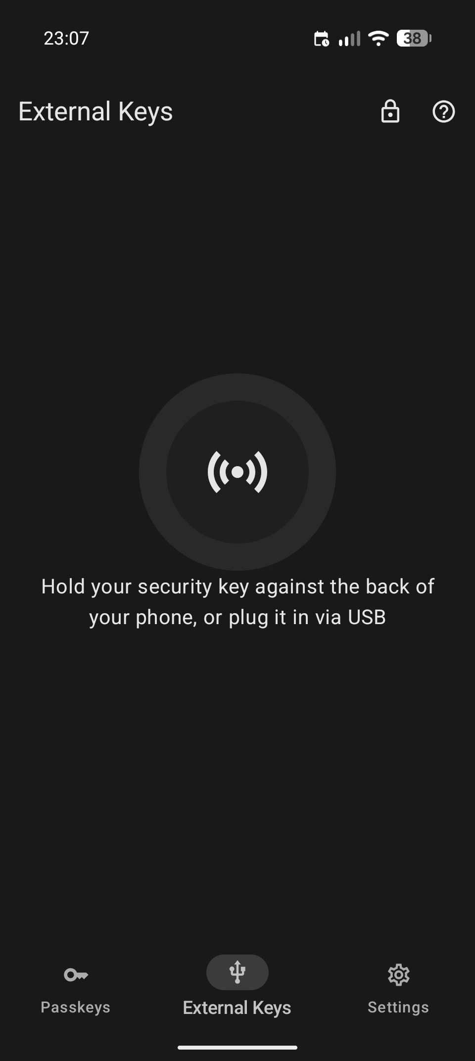 Скриншот 7 — Open Passkey Authenticator