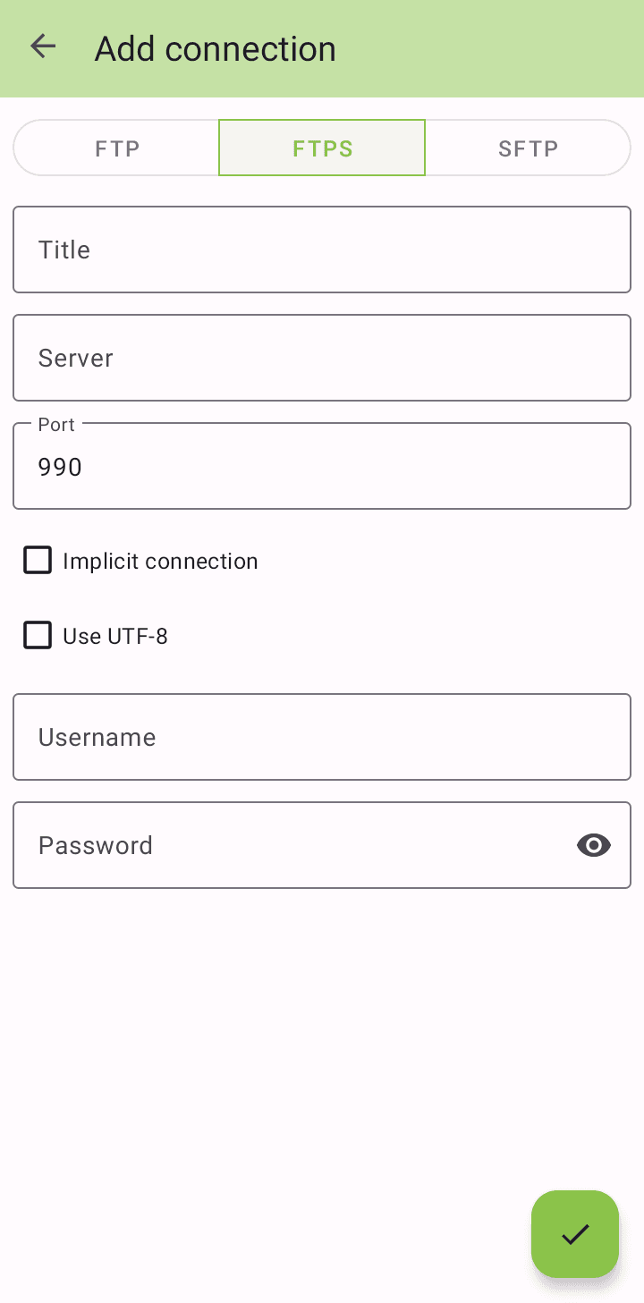 Скриншот 2 — FTPClient