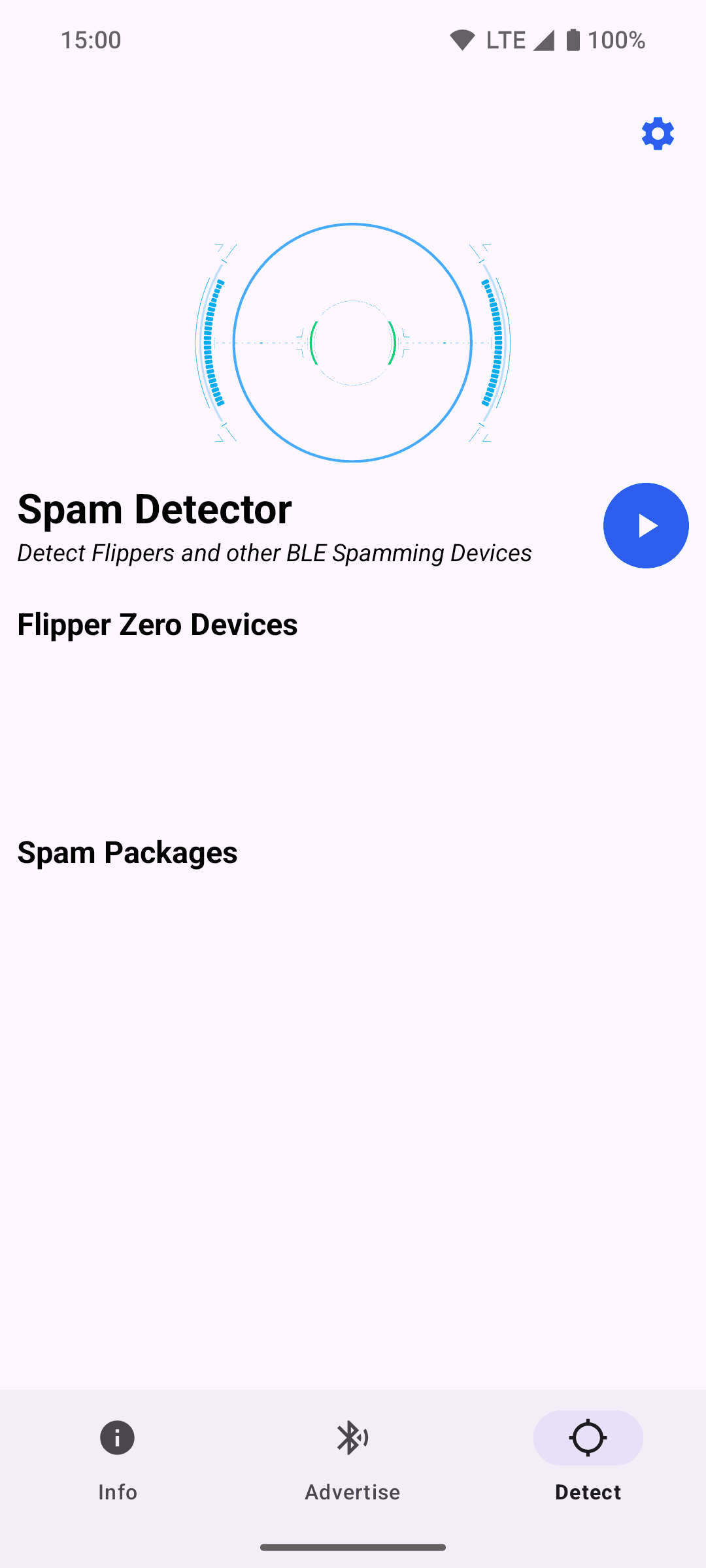 Скриншот 4 — Bluetooth LE Spam