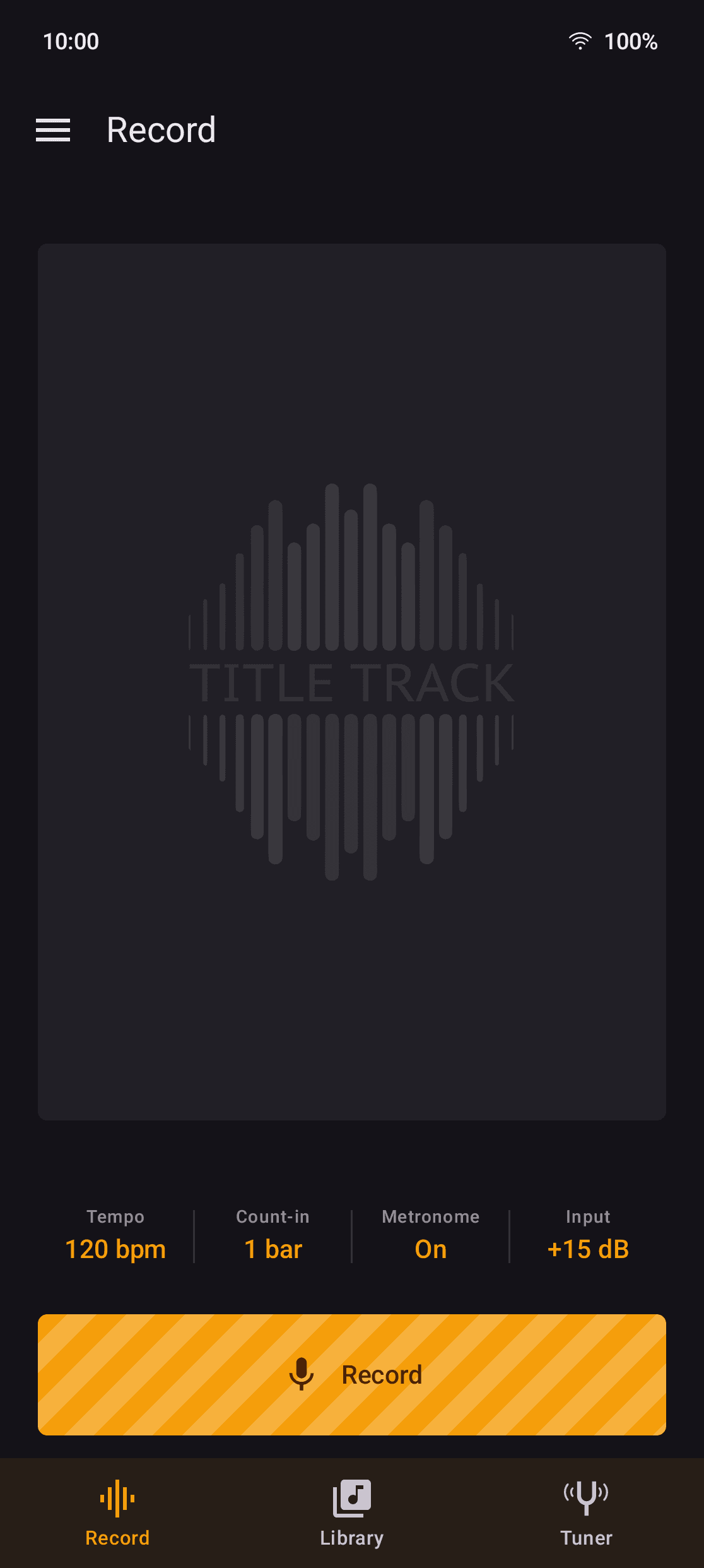 Скриншот 1 — Title Track
