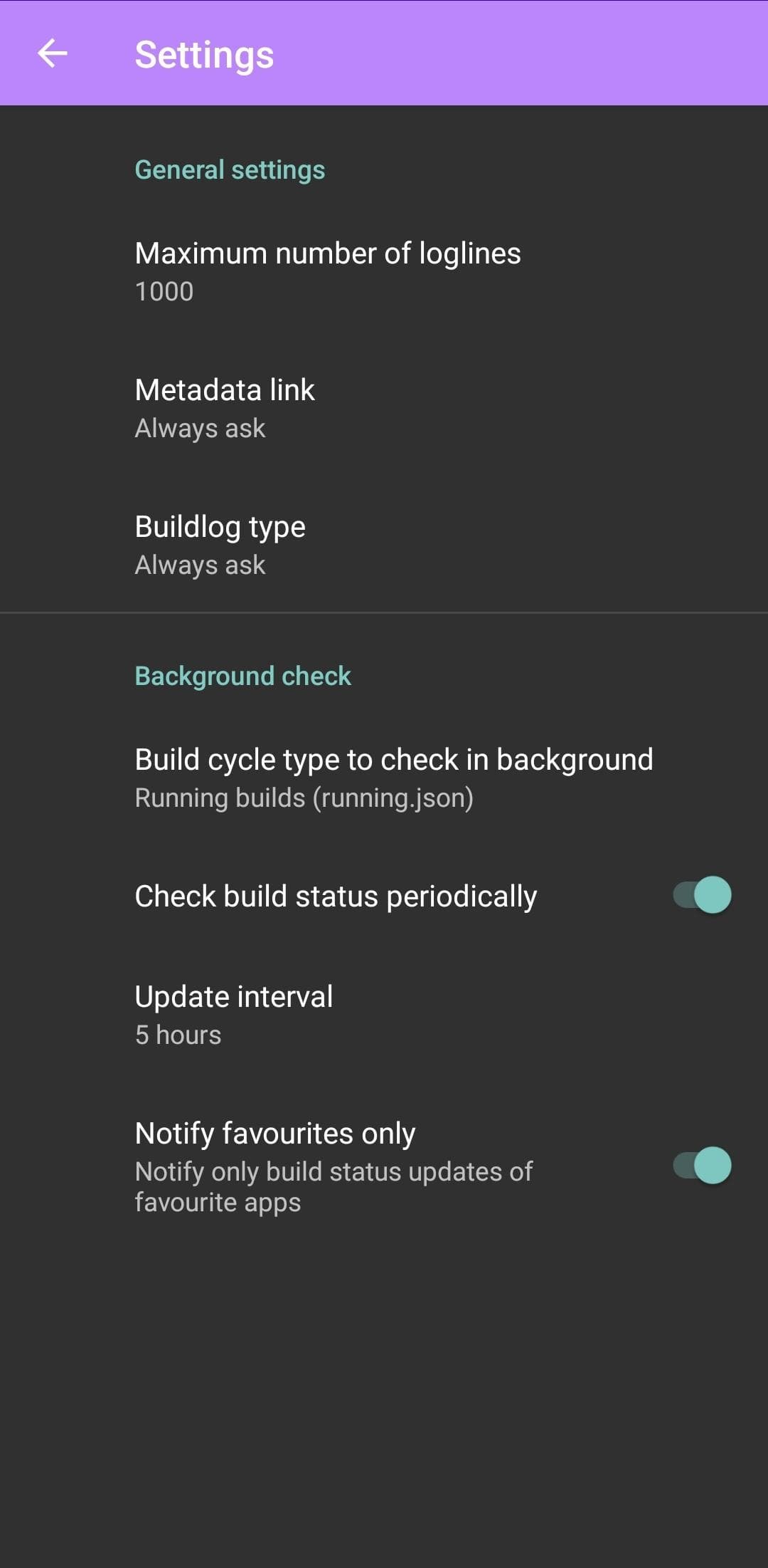 Скриншот 3 — Статус Сборки F-Droid