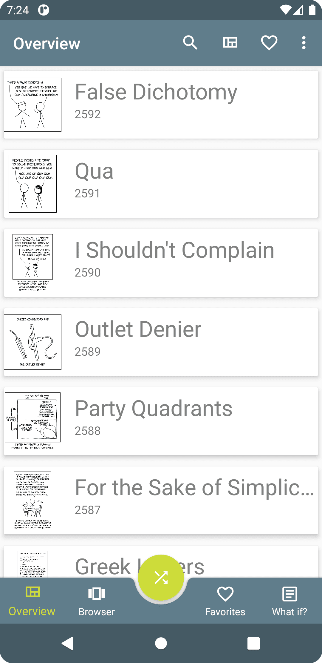 Скриншот 3 — Easy Xkcd