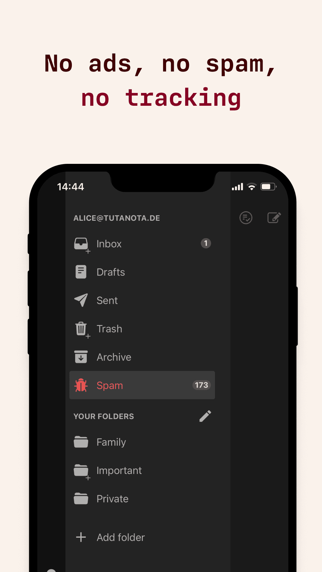 Скриншот 3 — Tuta Mail