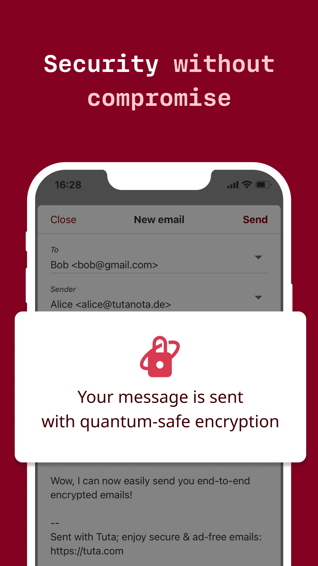 Скриншот 4 — Tuta Mail