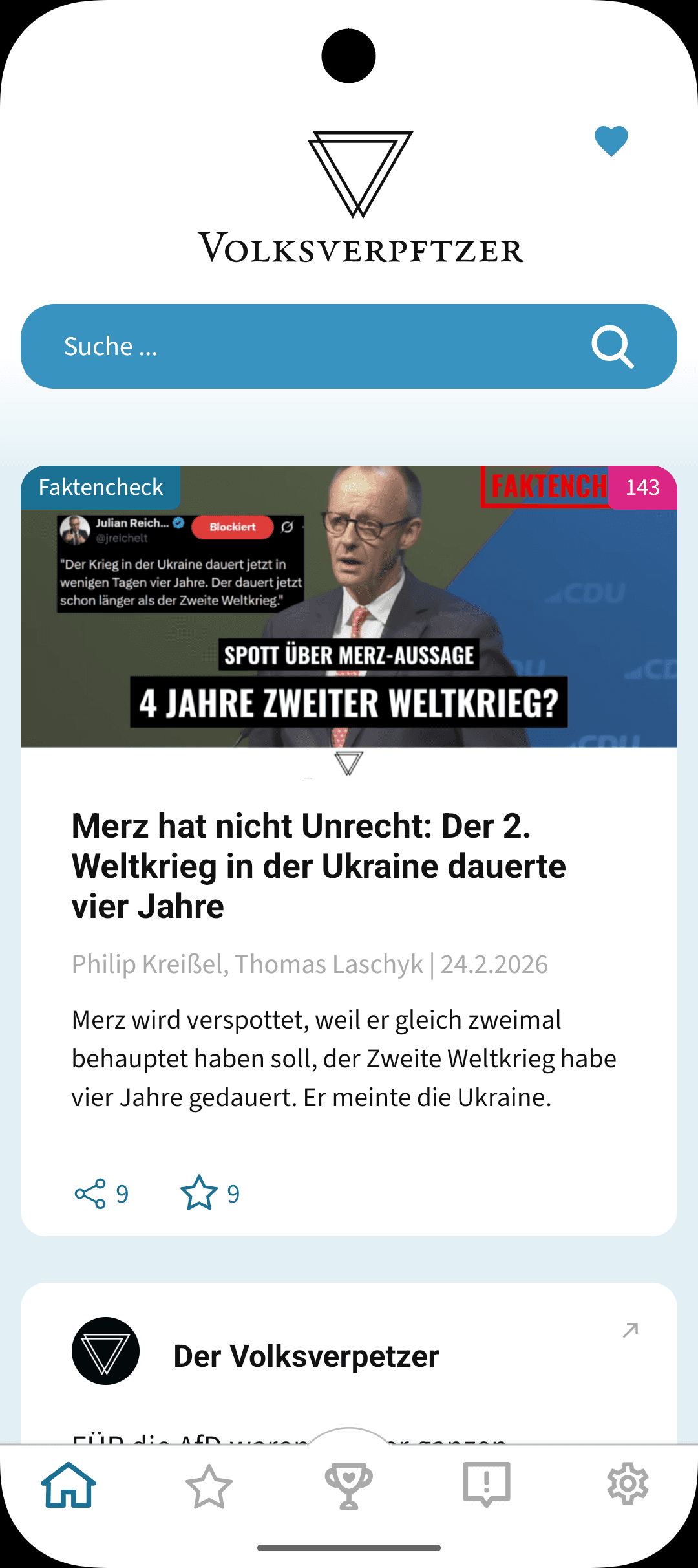 Скриншот 1 — Volksverpetzer