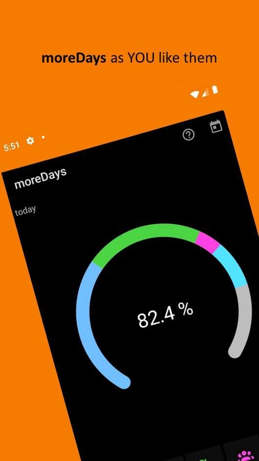 Скриншот 1 — moreDays
