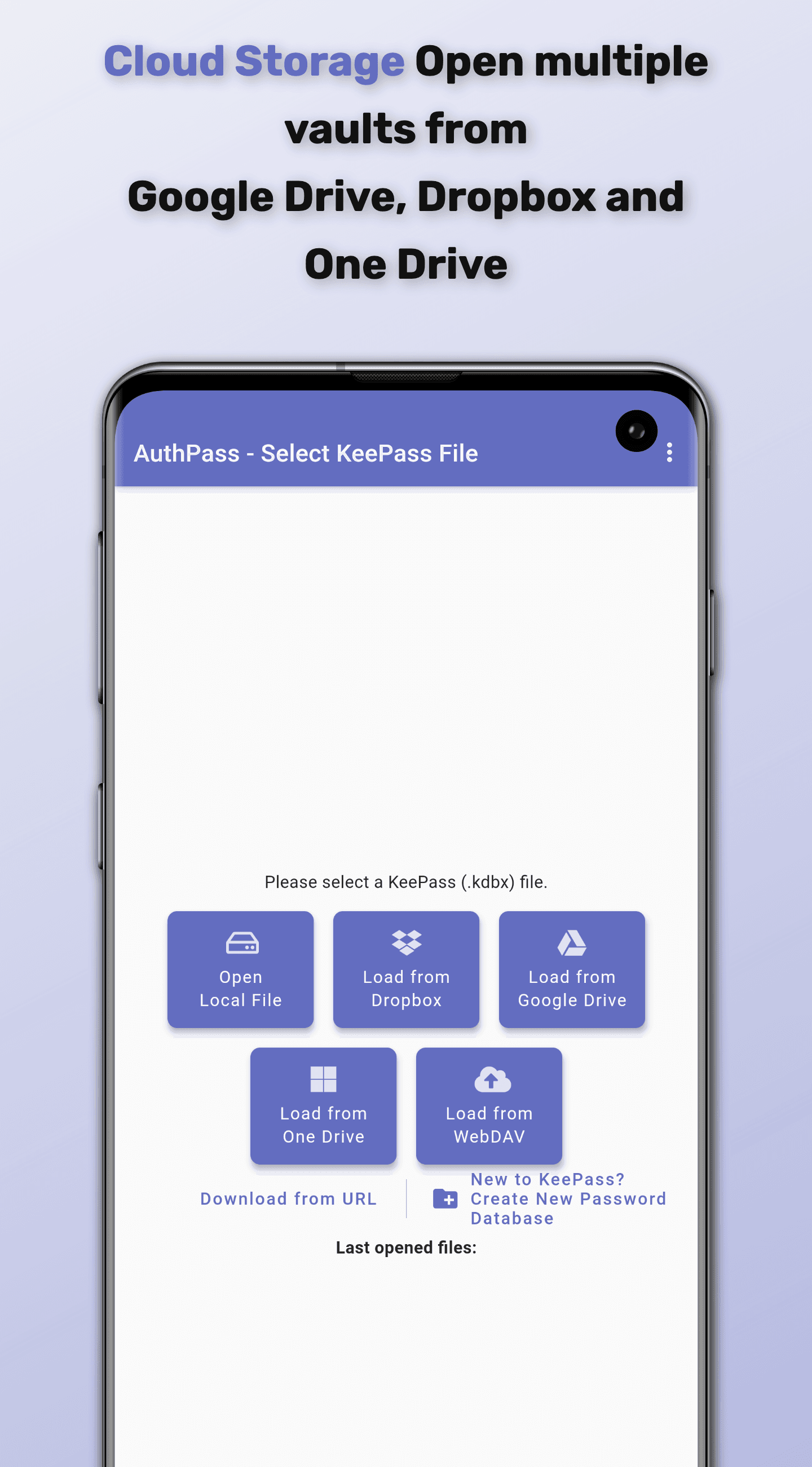 Скриншот 4 — AuthPass - KeePass совместимый менеджер паролей