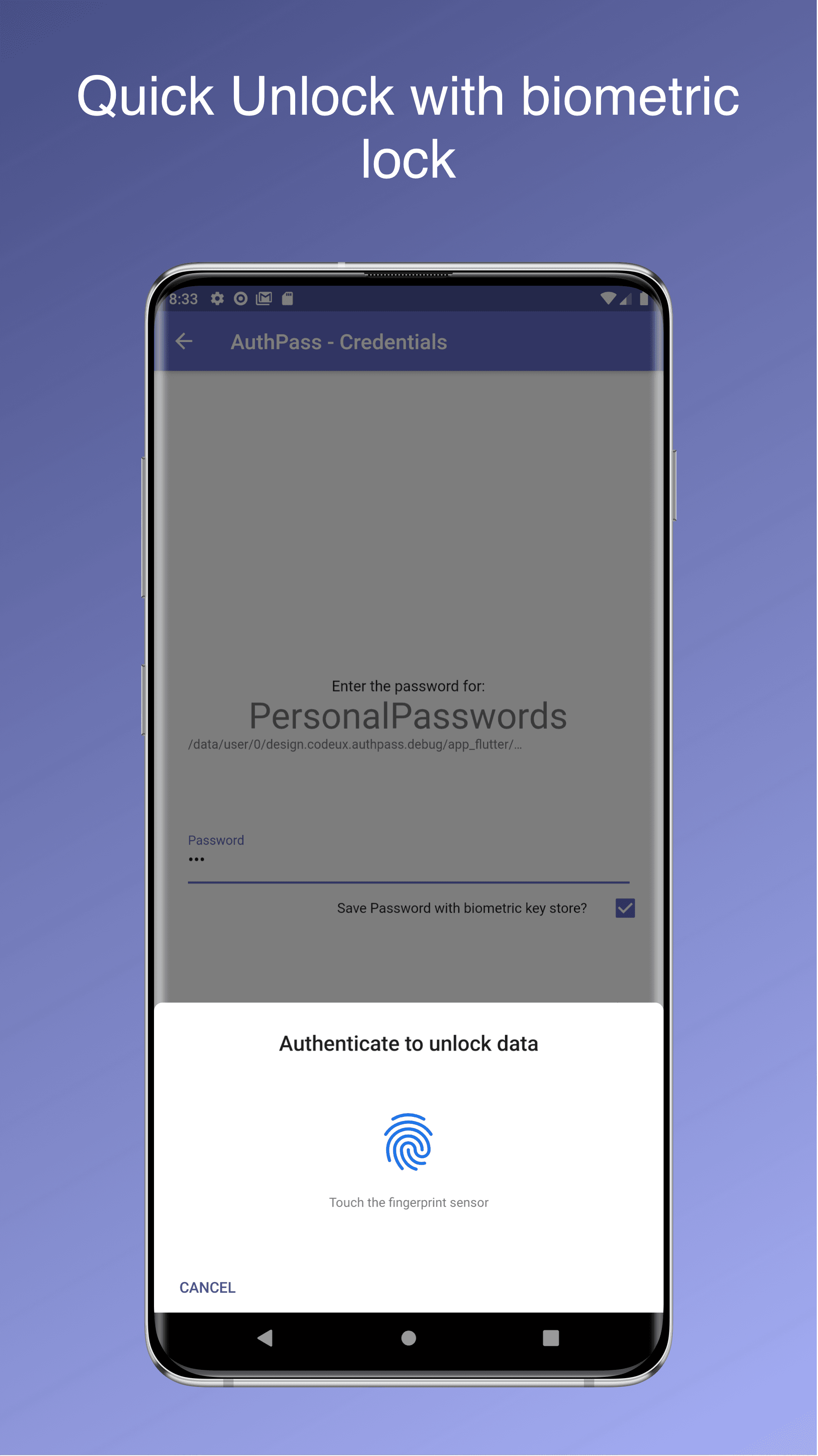 Скриншот 7 — AuthPass - KeePass совместимый менеджер паролей