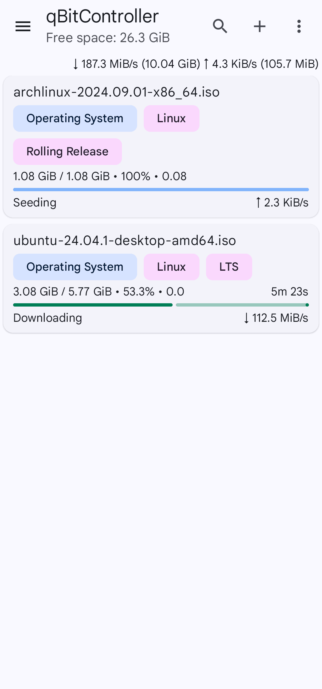 Скриншот 2 — qBitController