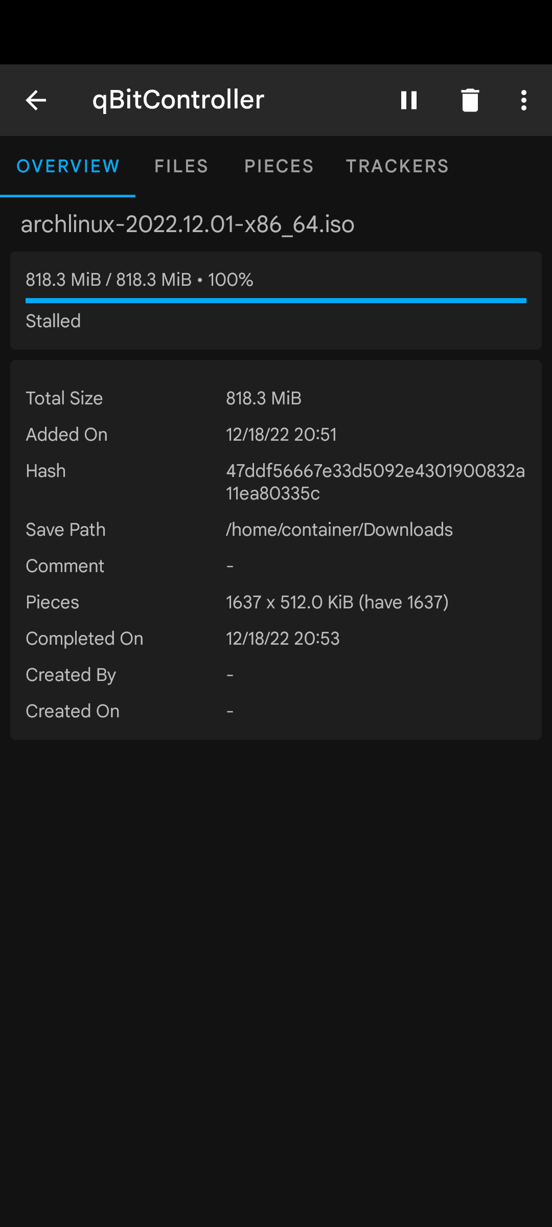 Скриншот 5 — qBitController
