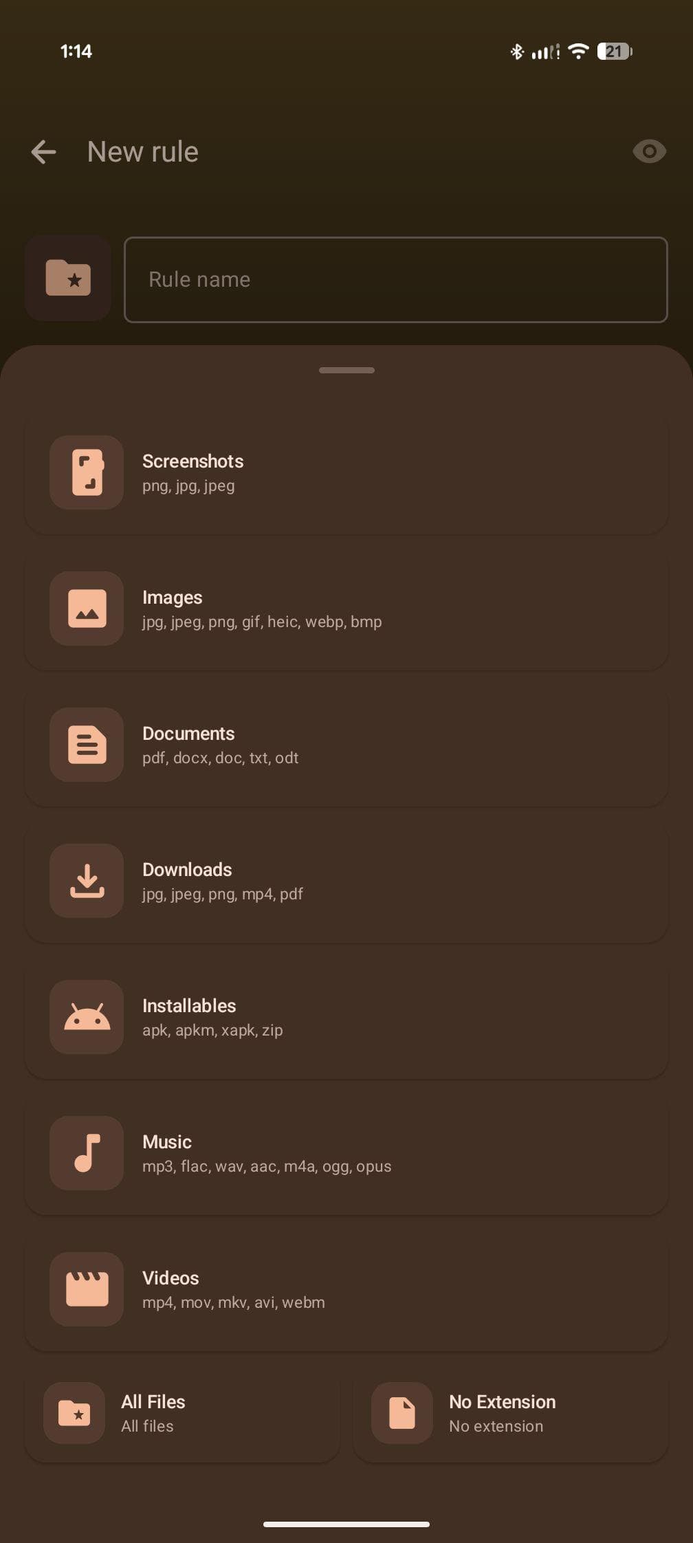 Скриншот 3 — FilePipe: Auto Files Organizer