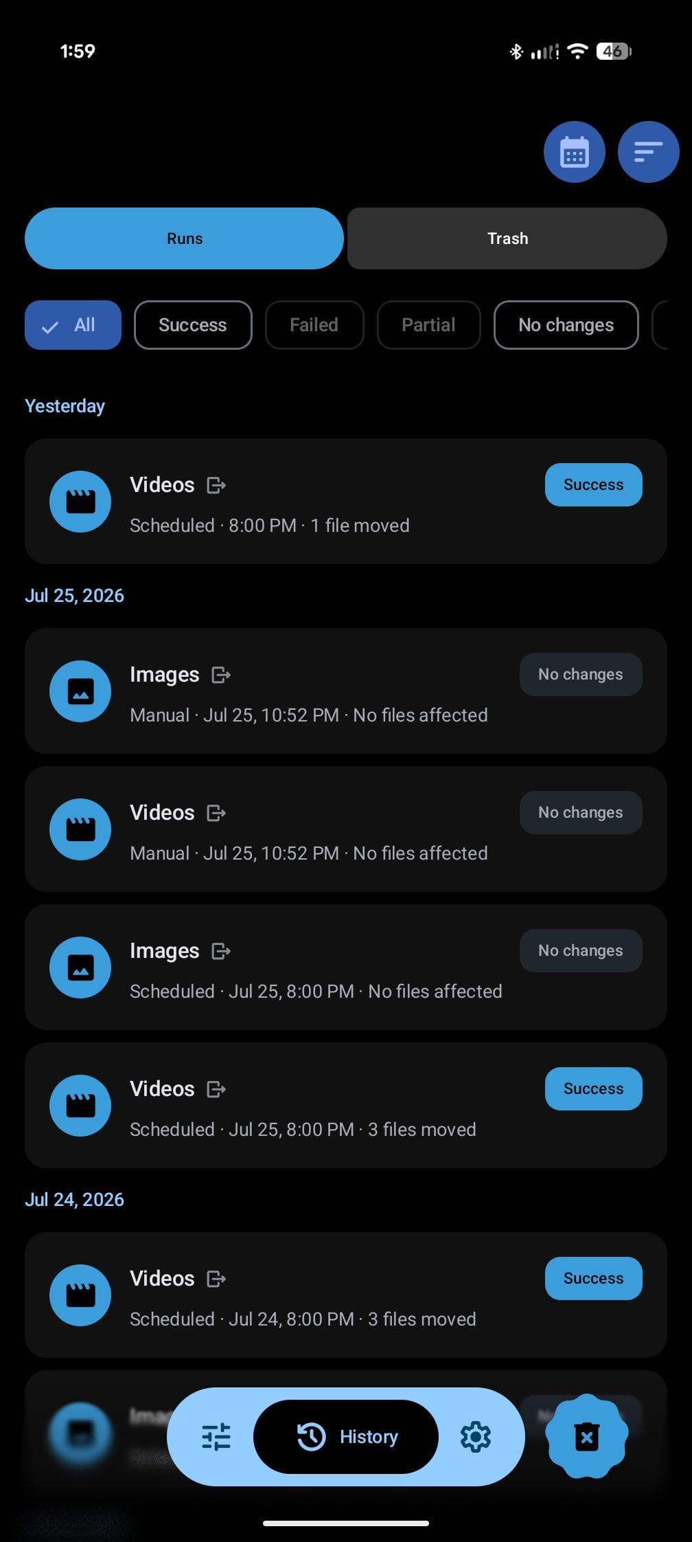Скриншот 6 — FilePipe: Auto Files Organizer