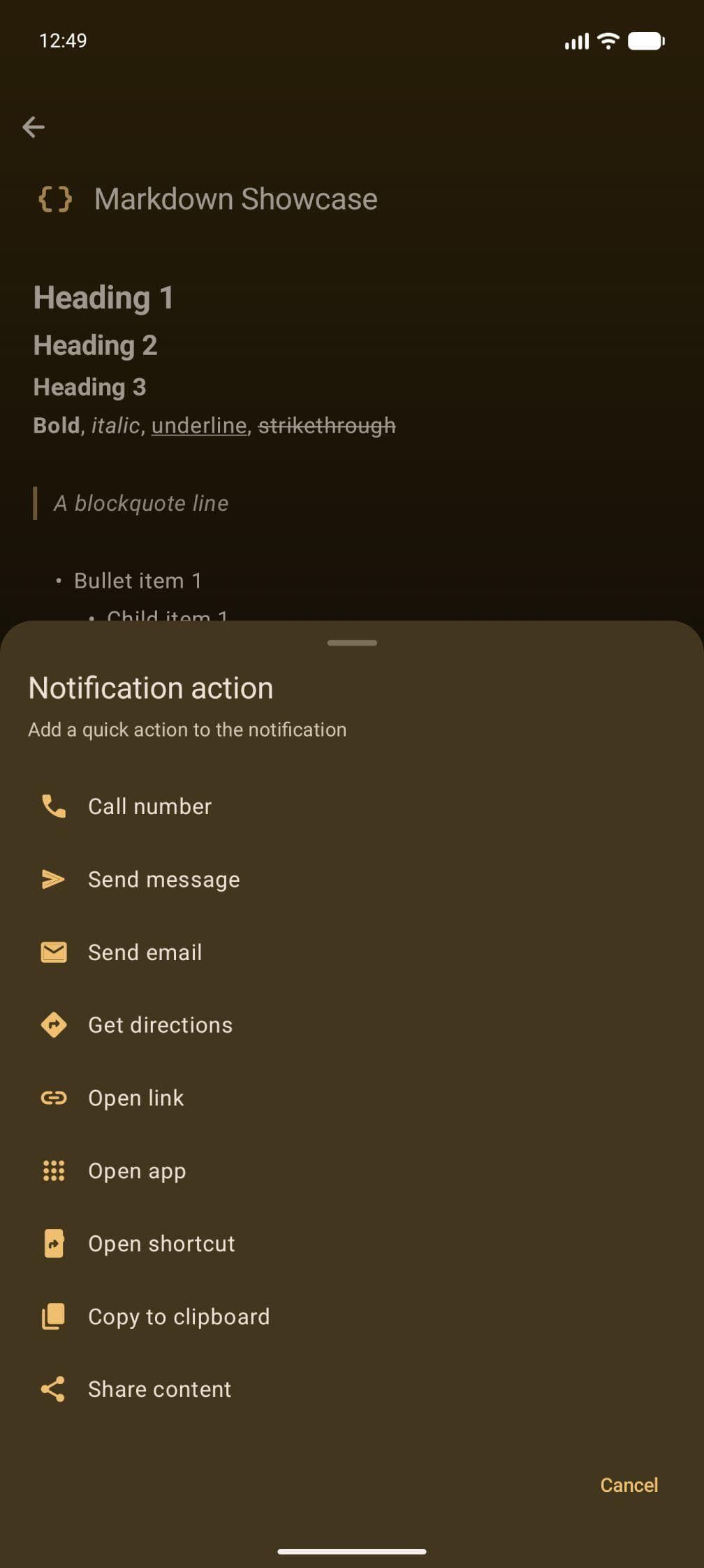 Скриншот 6 — Remember: Notes & Reminders