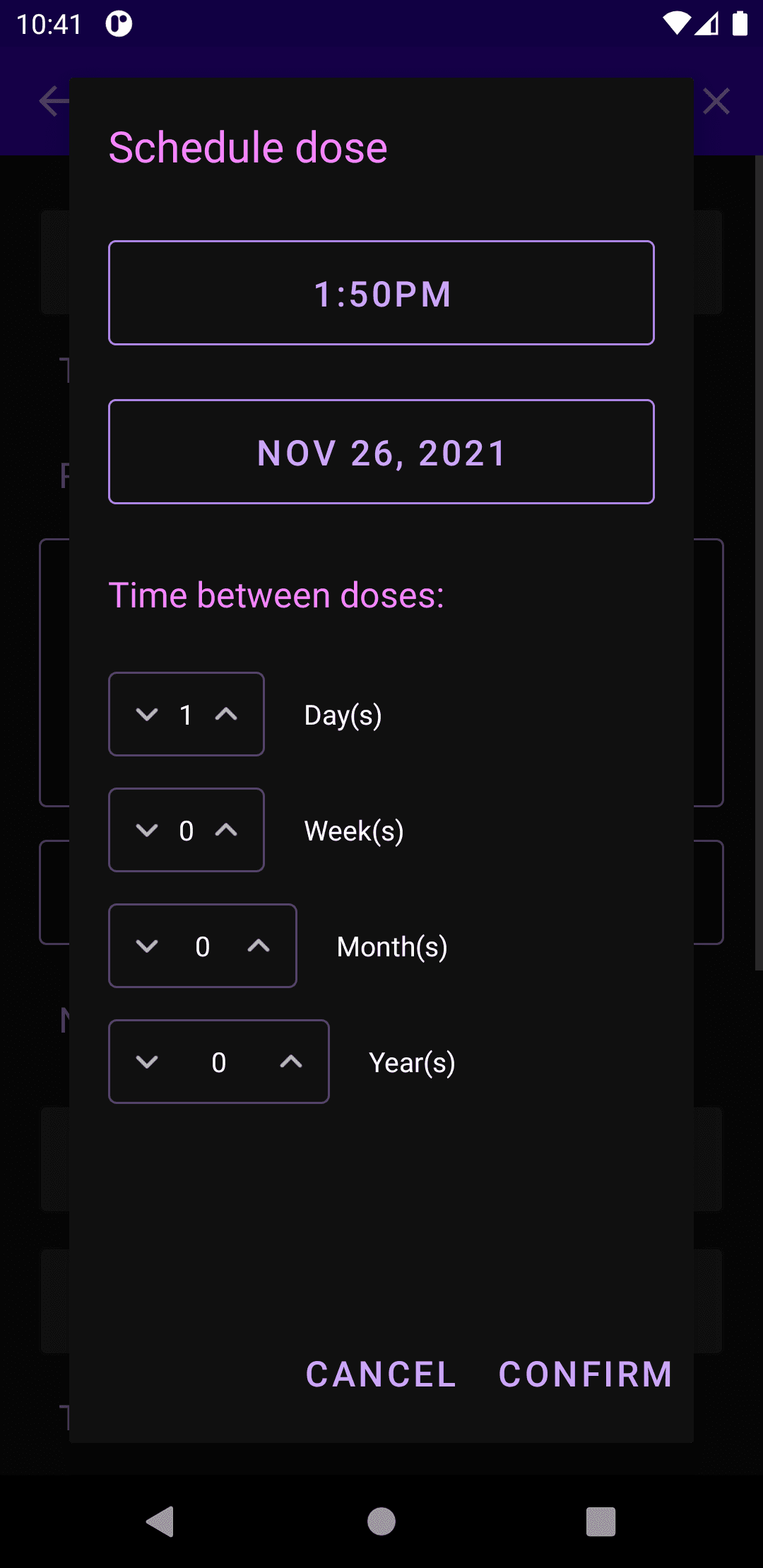 Скриншот 4 — Did I Take My Meds?