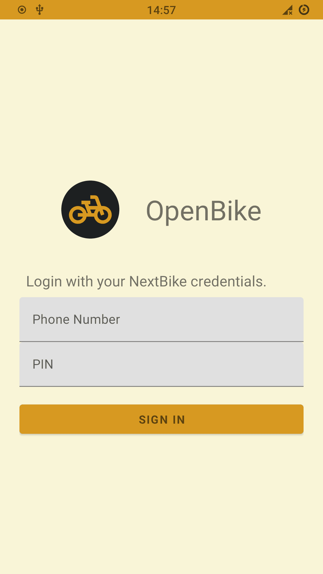 Скриншот 1 — OpenBike