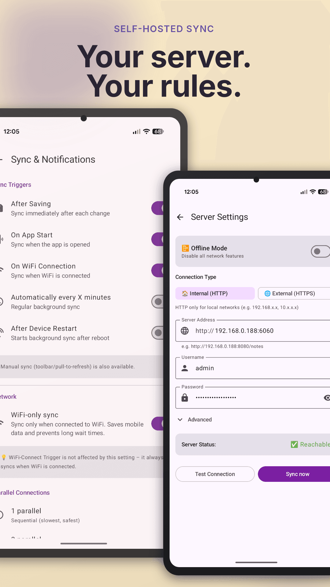 Скриншот 5 — Simple Notes Sync