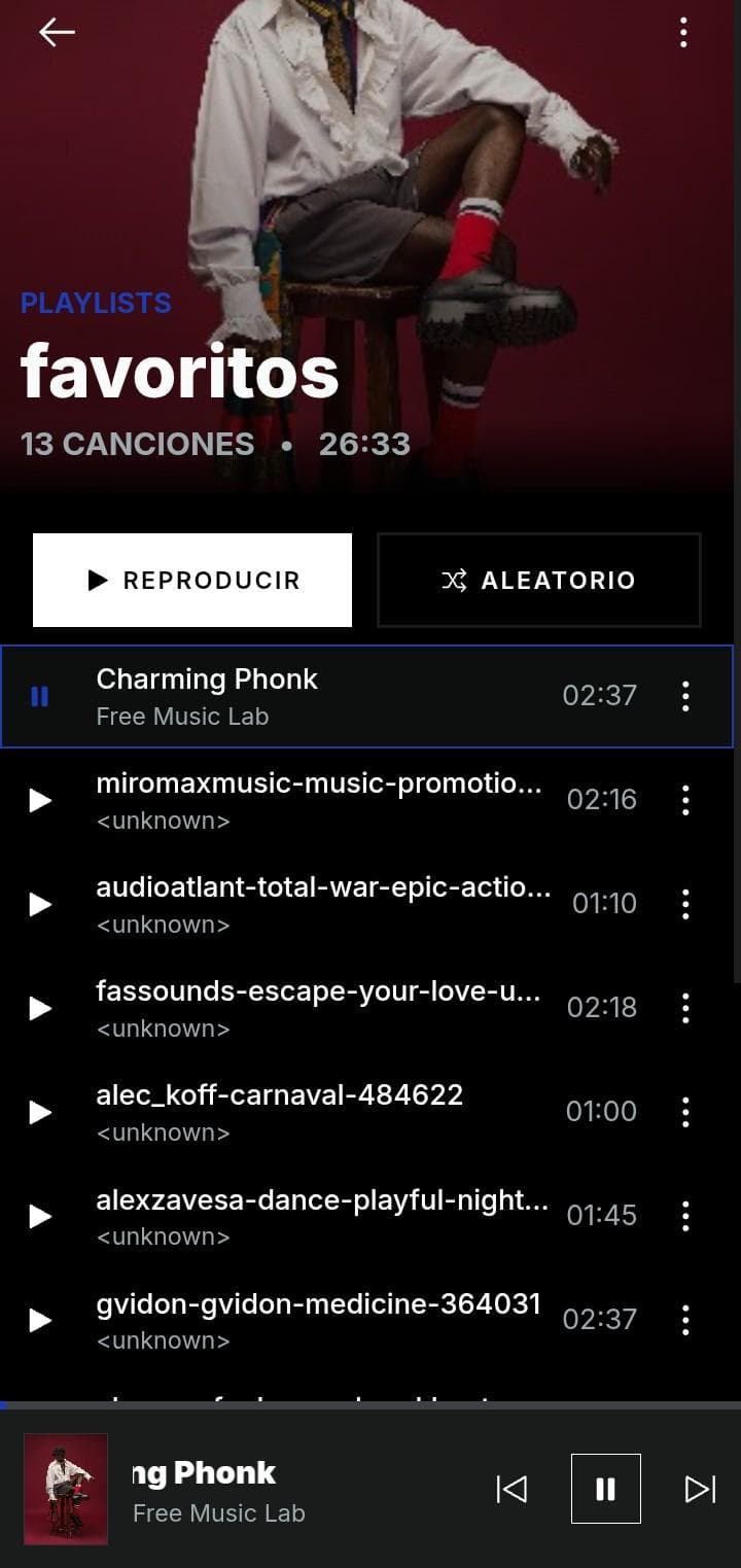Скриншот 2 — Vibe - Music Player