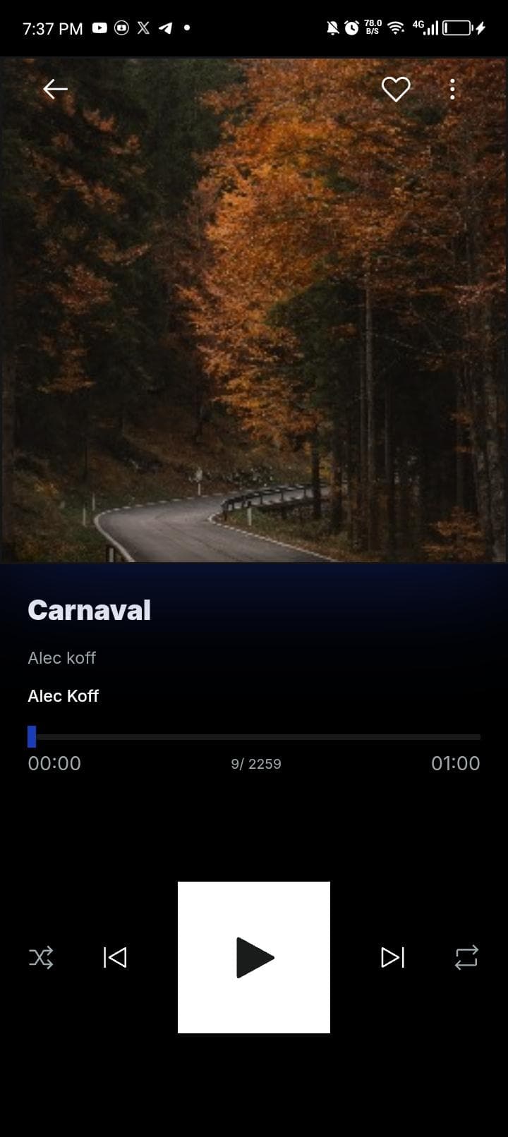 Скриншот 4 — Vibe - Music Player