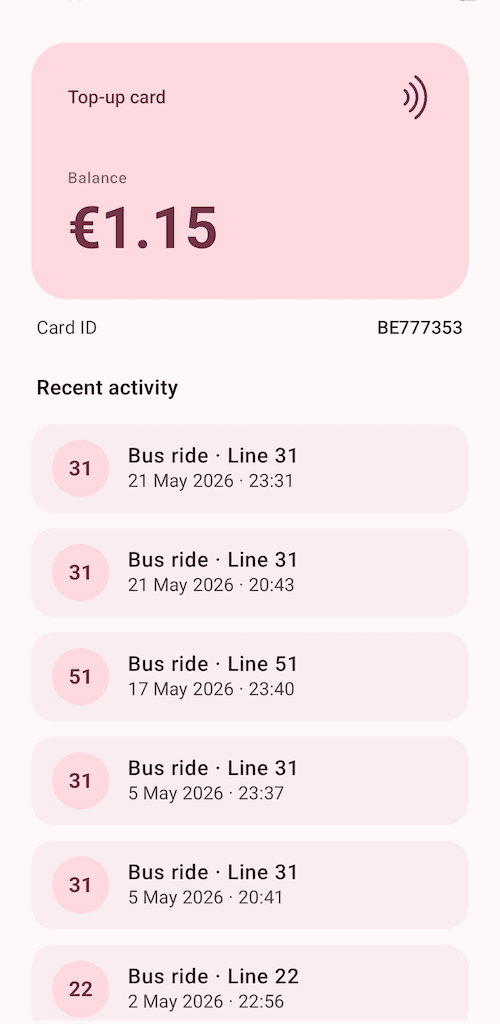 Скриншот 2 — Zaragoza Tarjeta Bus