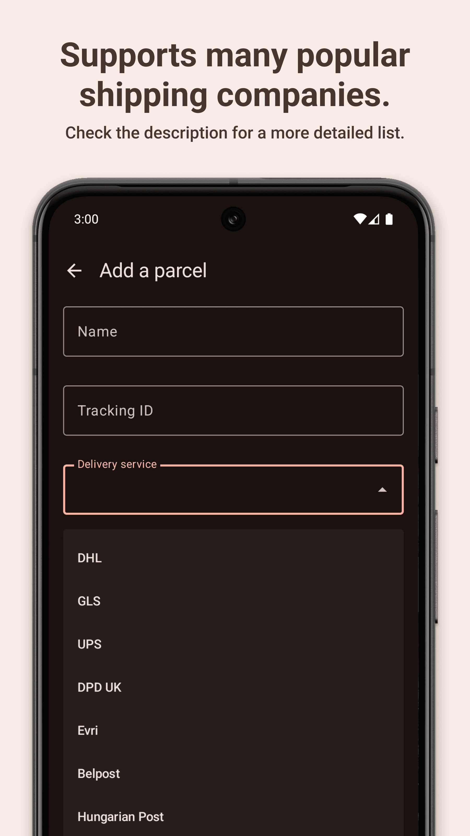 Скриншот 4 — Deliveries: Track your parcels