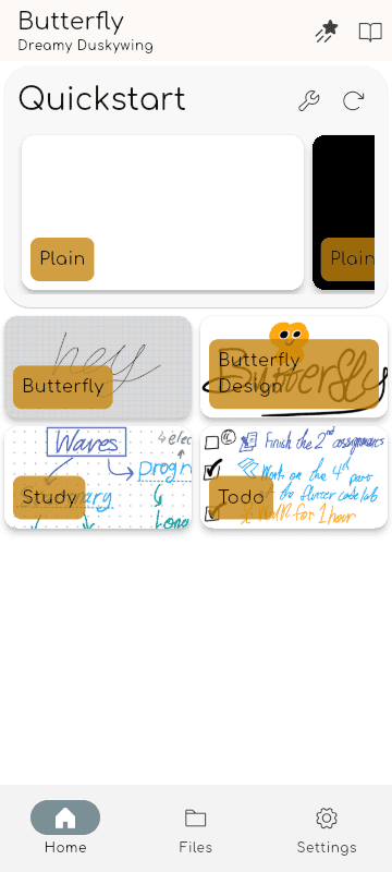 Скриншот 1 — Linwood Butterfly Nightly