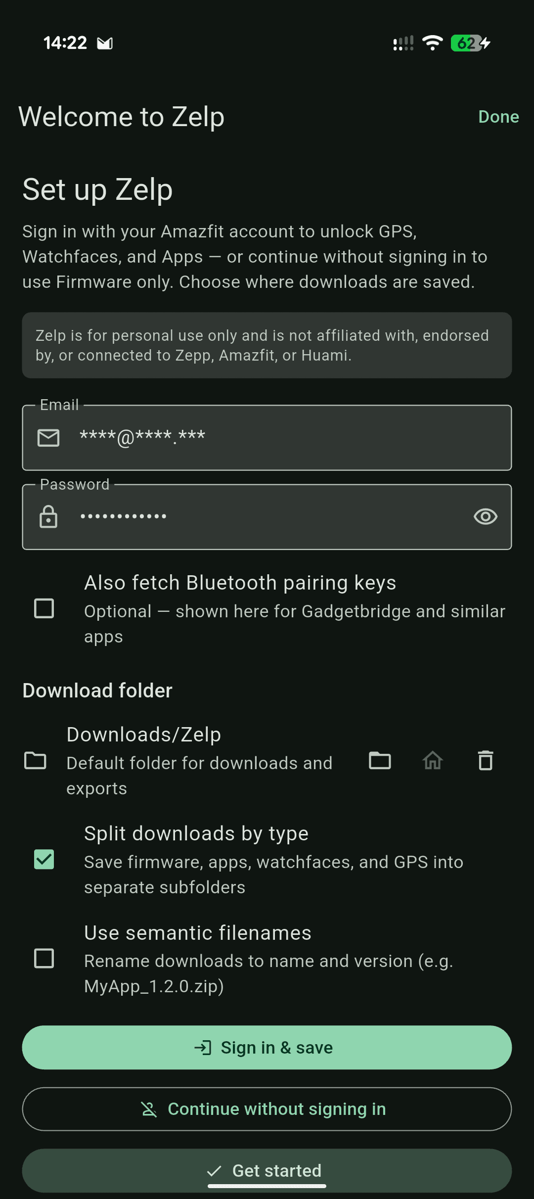 Скриншот 2 — Zelp