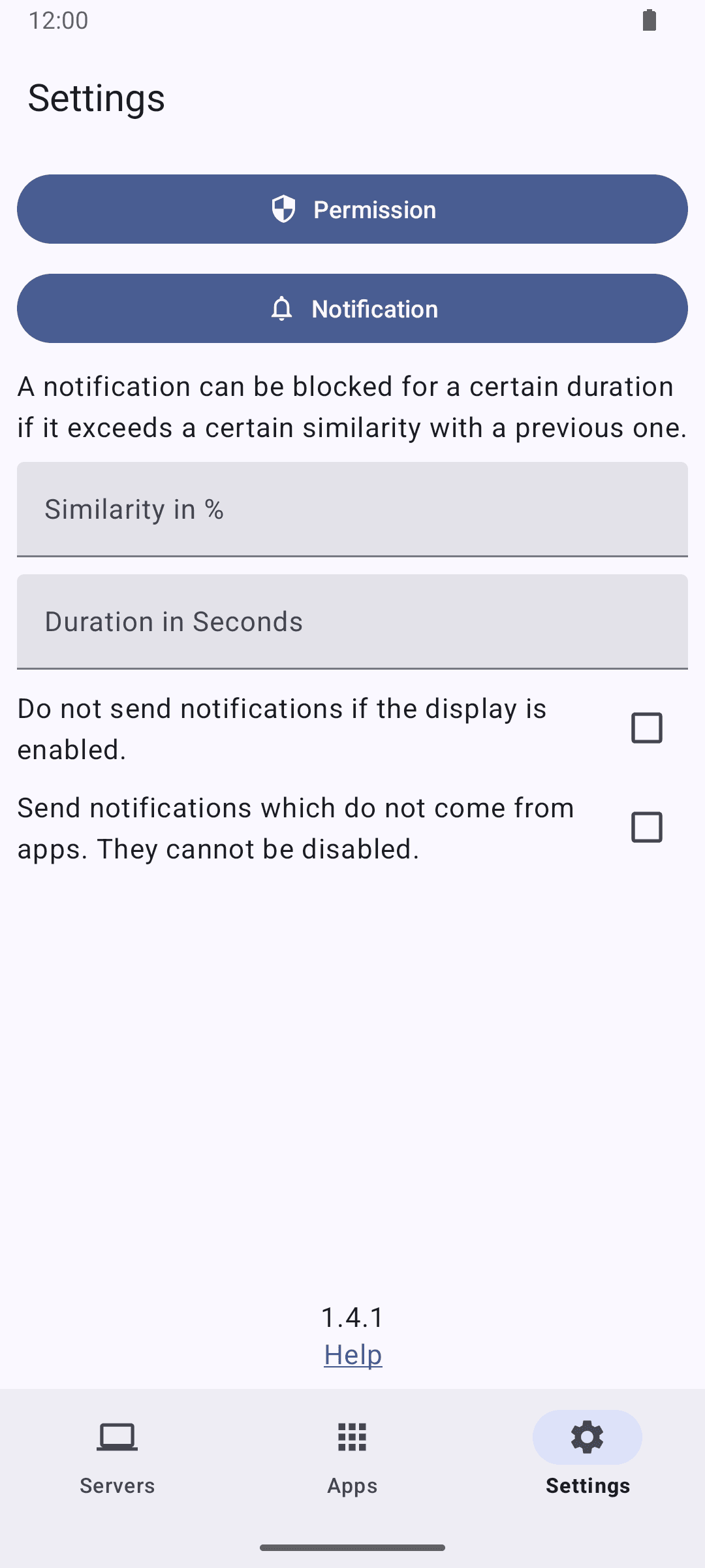 Скриншот 4 — Уведомления из Android в Linux