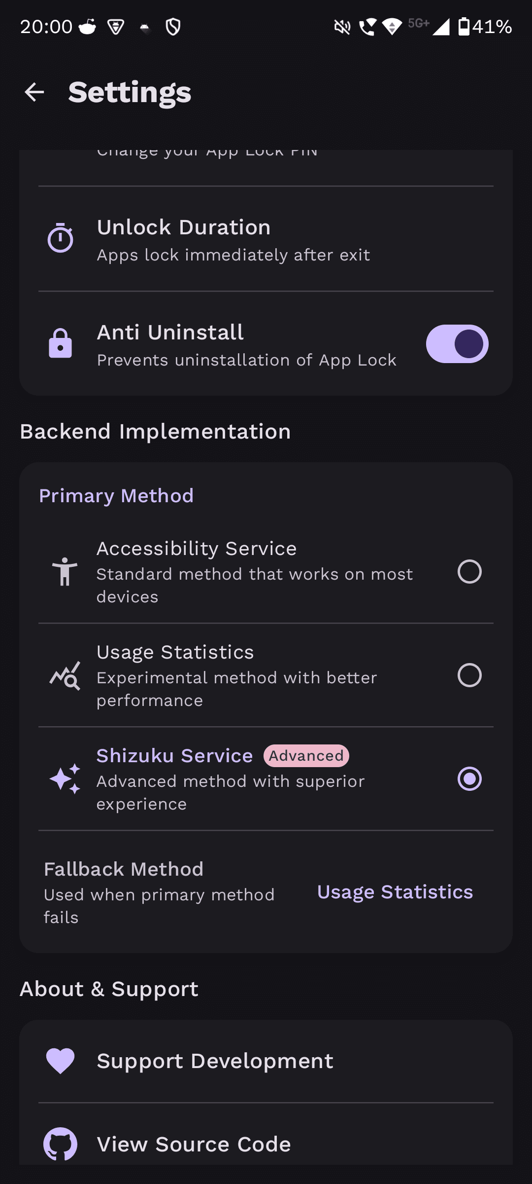 Скриншот 4 — App Lock