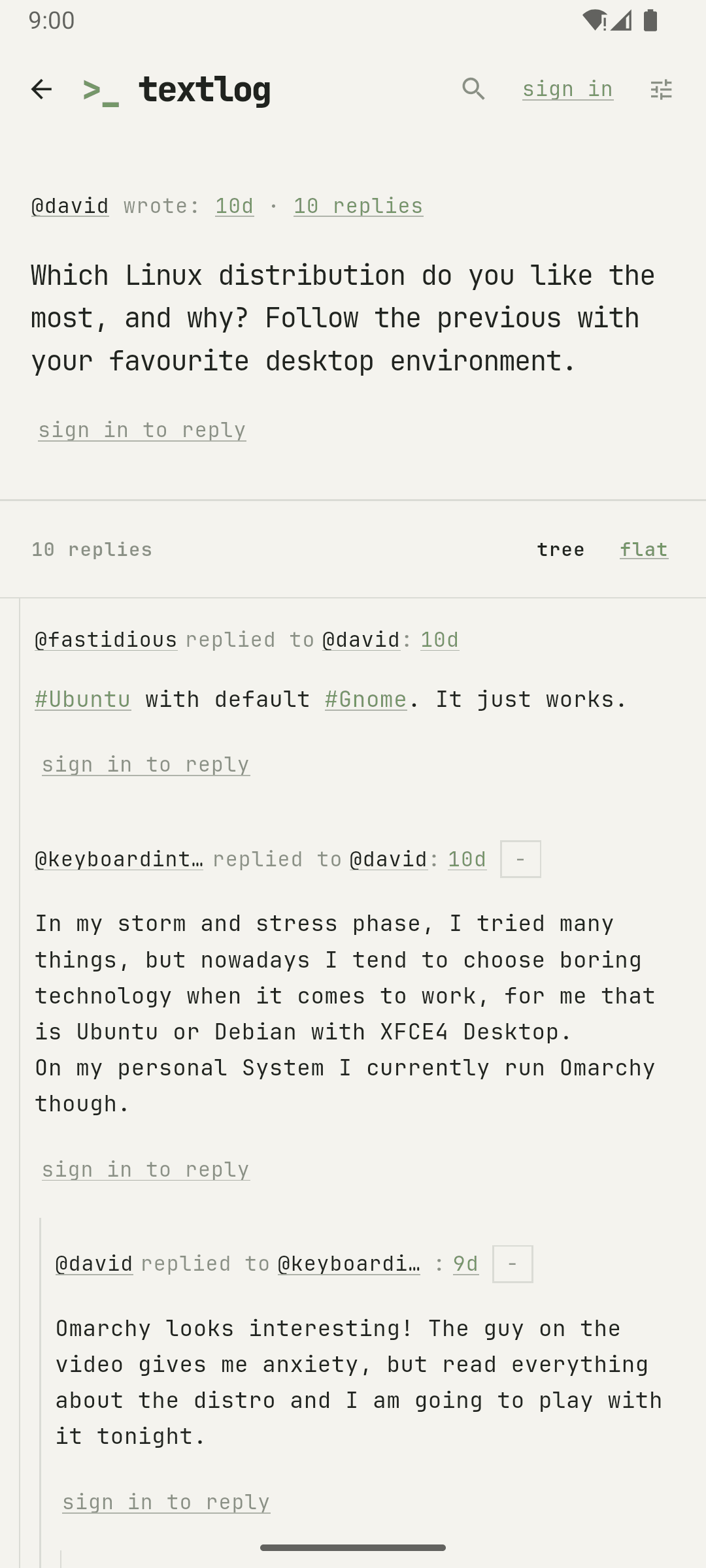 Скриншот 2 — textlog
