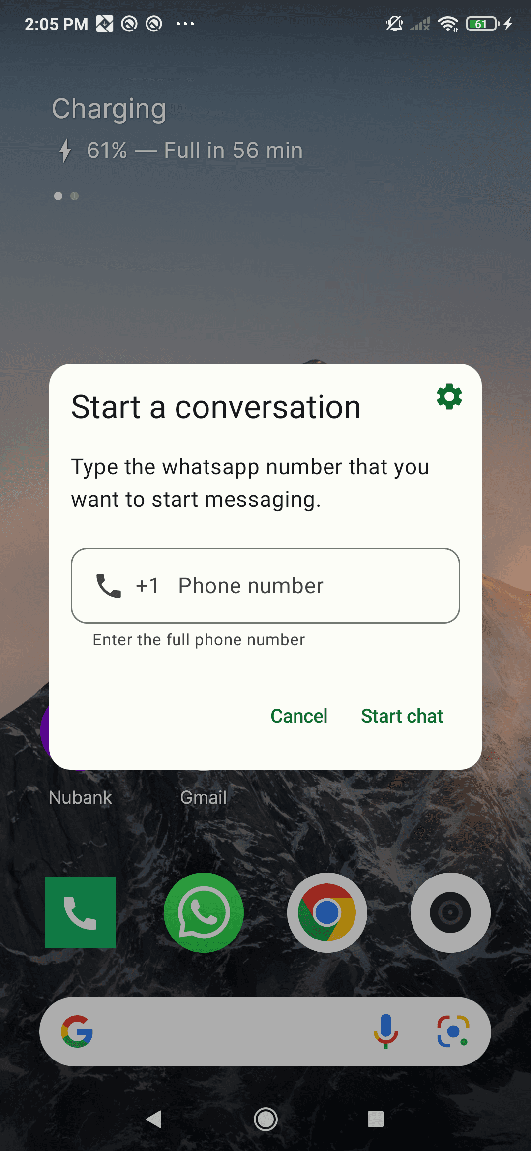 Скриншот 1 — ChatLaunch for WhatsApp