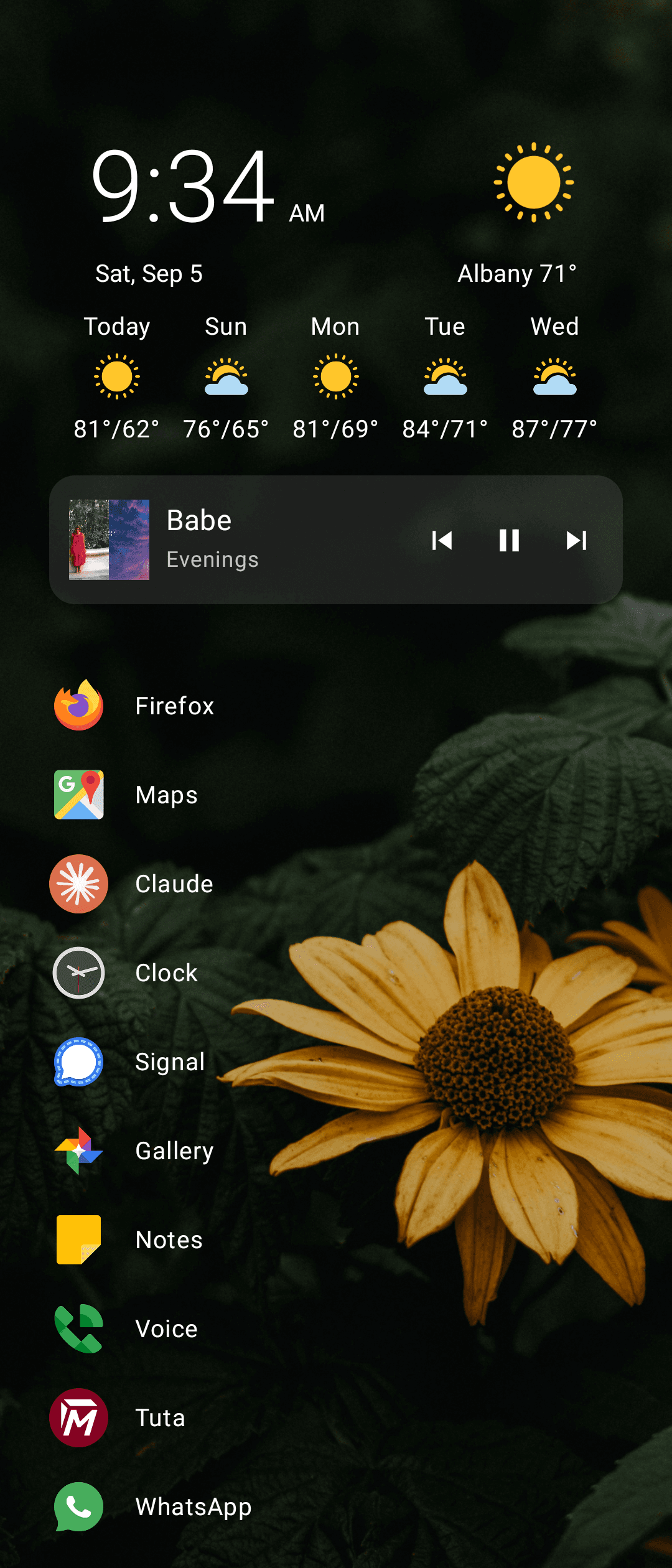 Скриншот 1 — Victoria Launcher