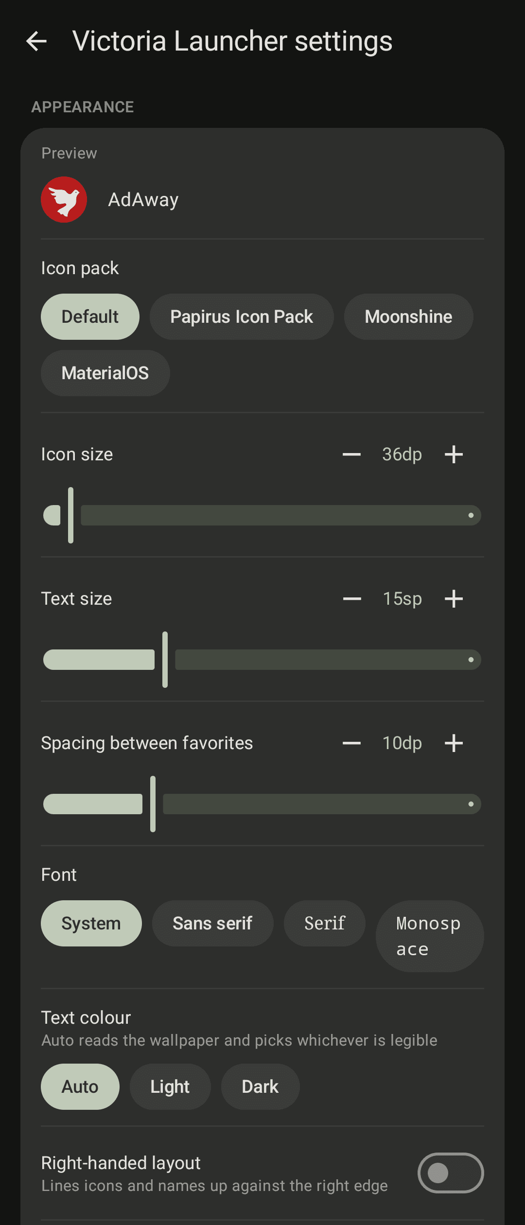 Скриншот 5 — Victoria Launcher