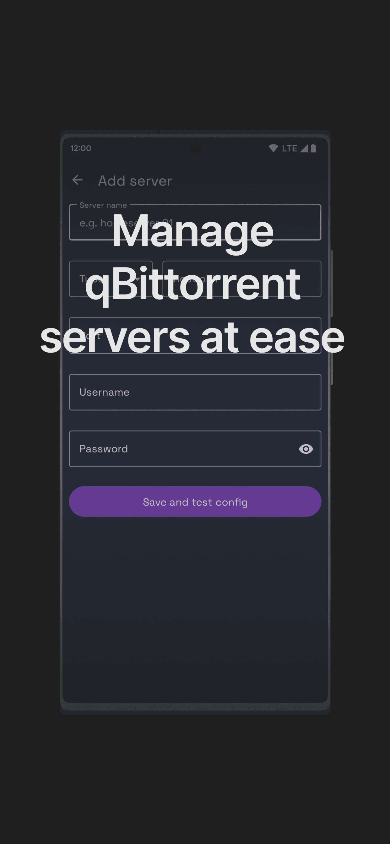 Скриншот 1 — qBittorrent Manager