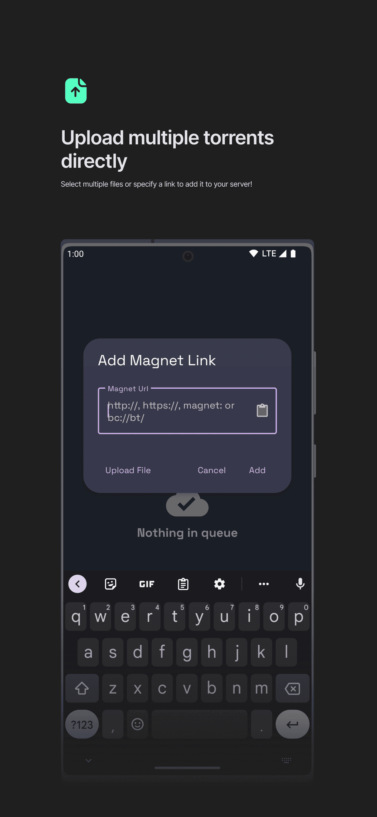 Скриншот 6 — qBittorrent Manager