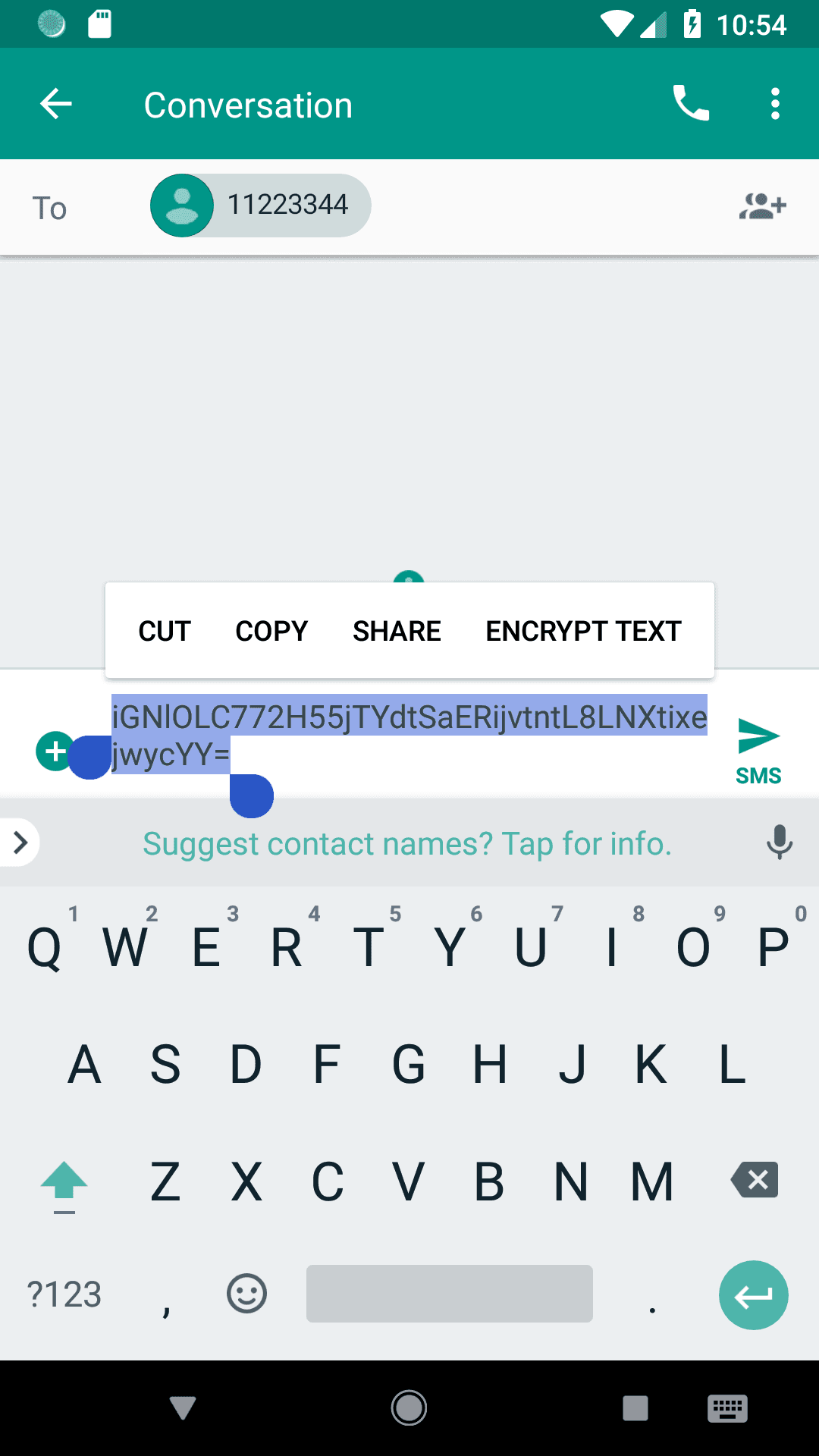 Скриншот 3 — Encrypt Text