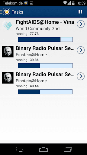 Скриншот 1 — BOINC