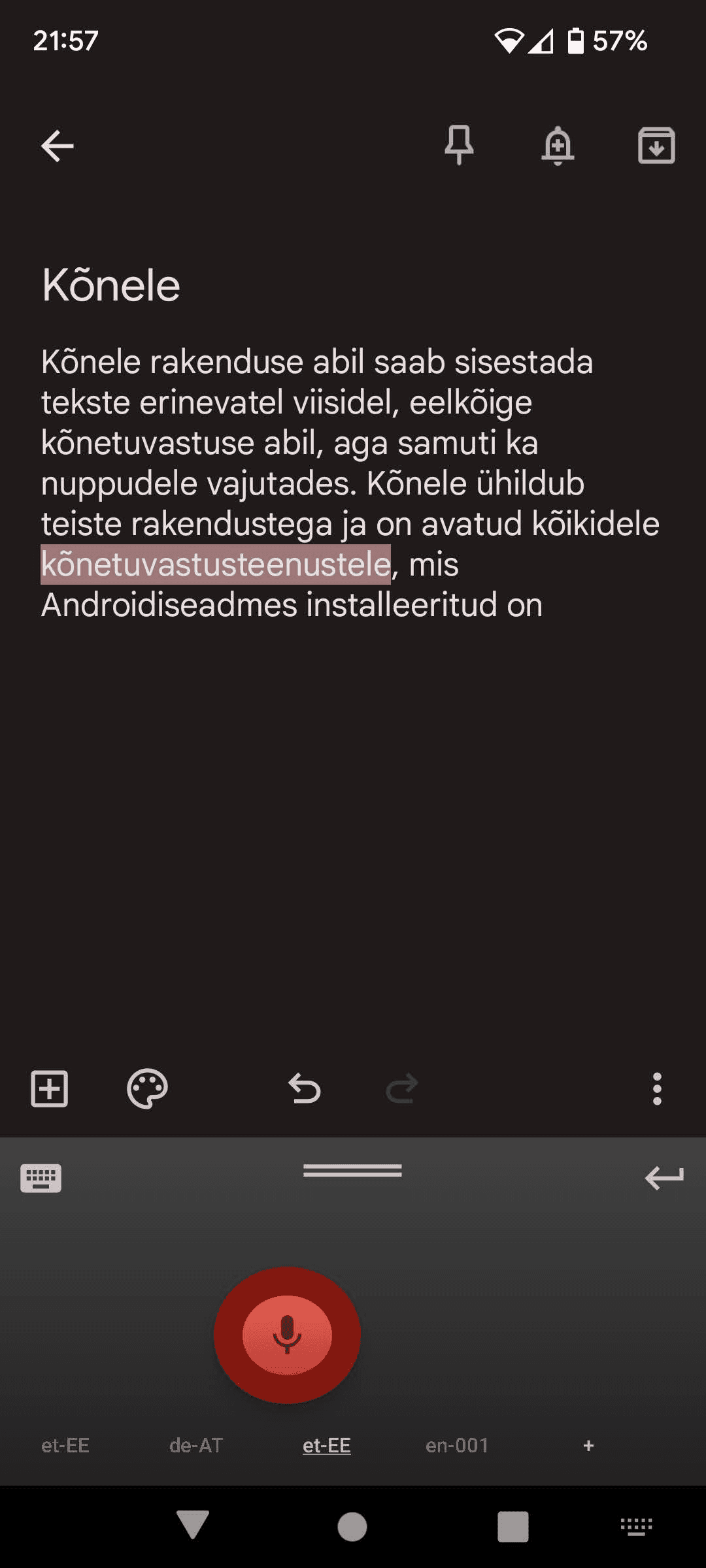 Скриншот 3 — Kõnele