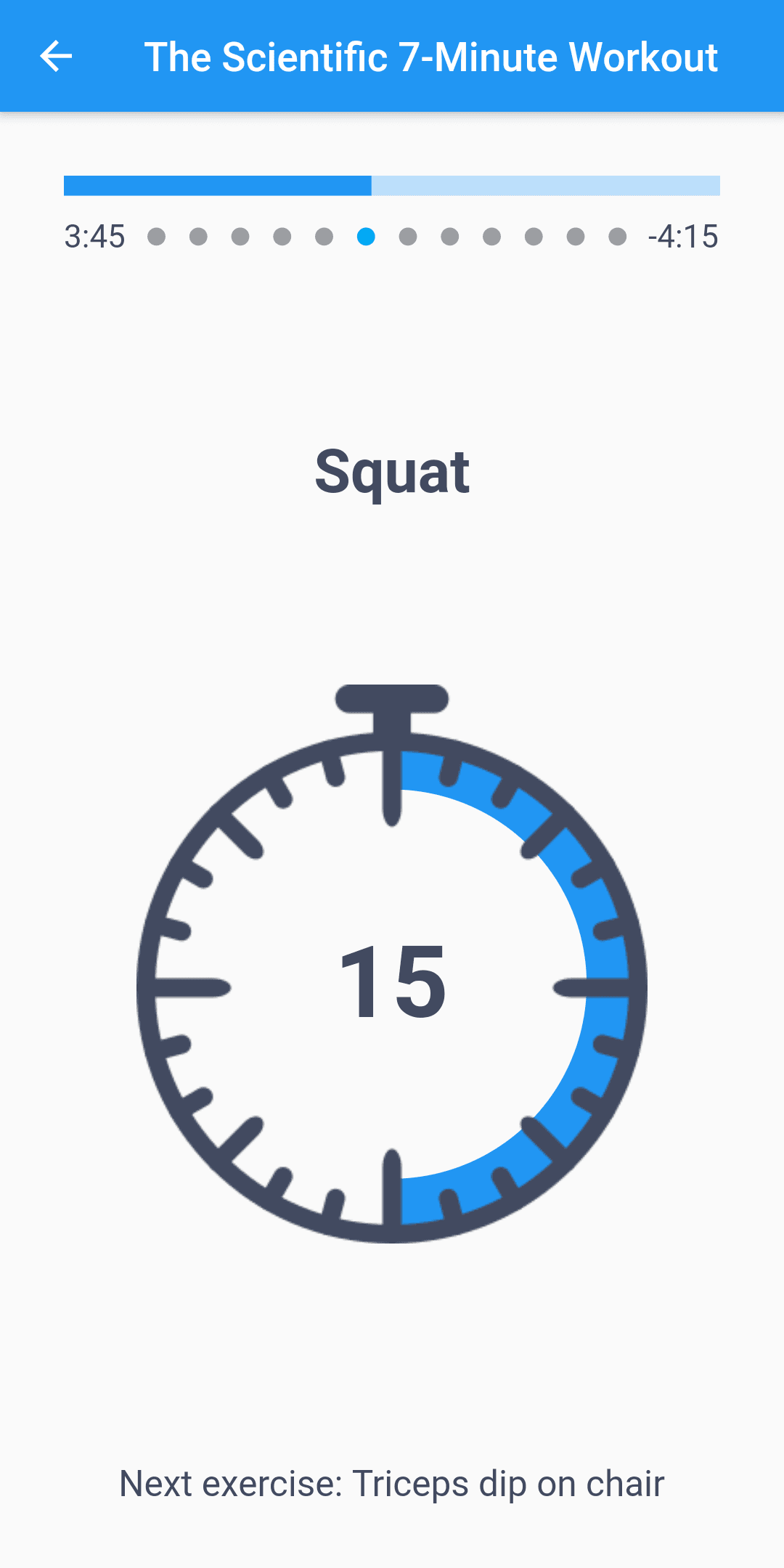 Скриншот 2 — Workout Time!