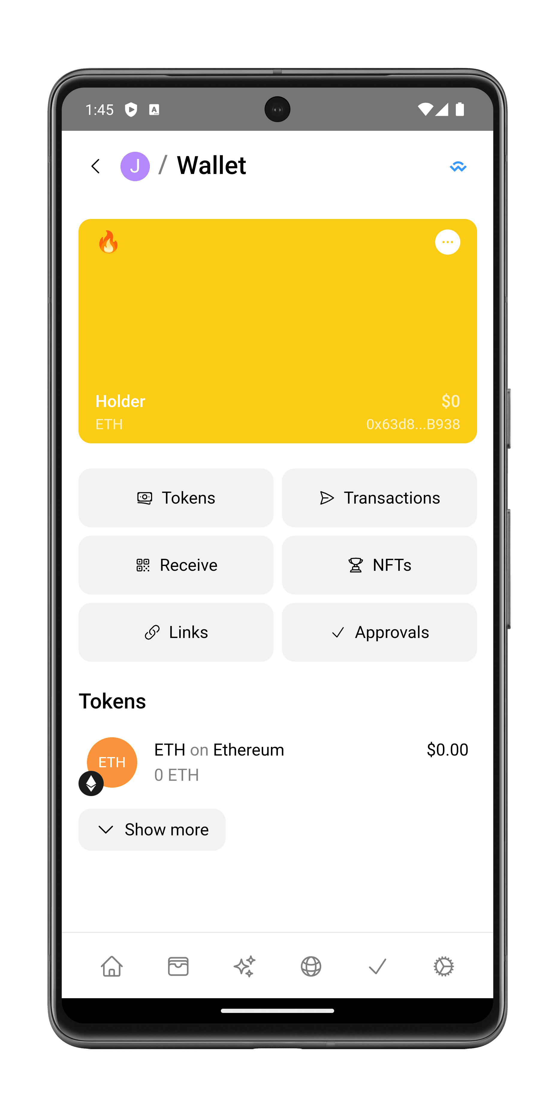 Скриншот 3 — Brume Wallet