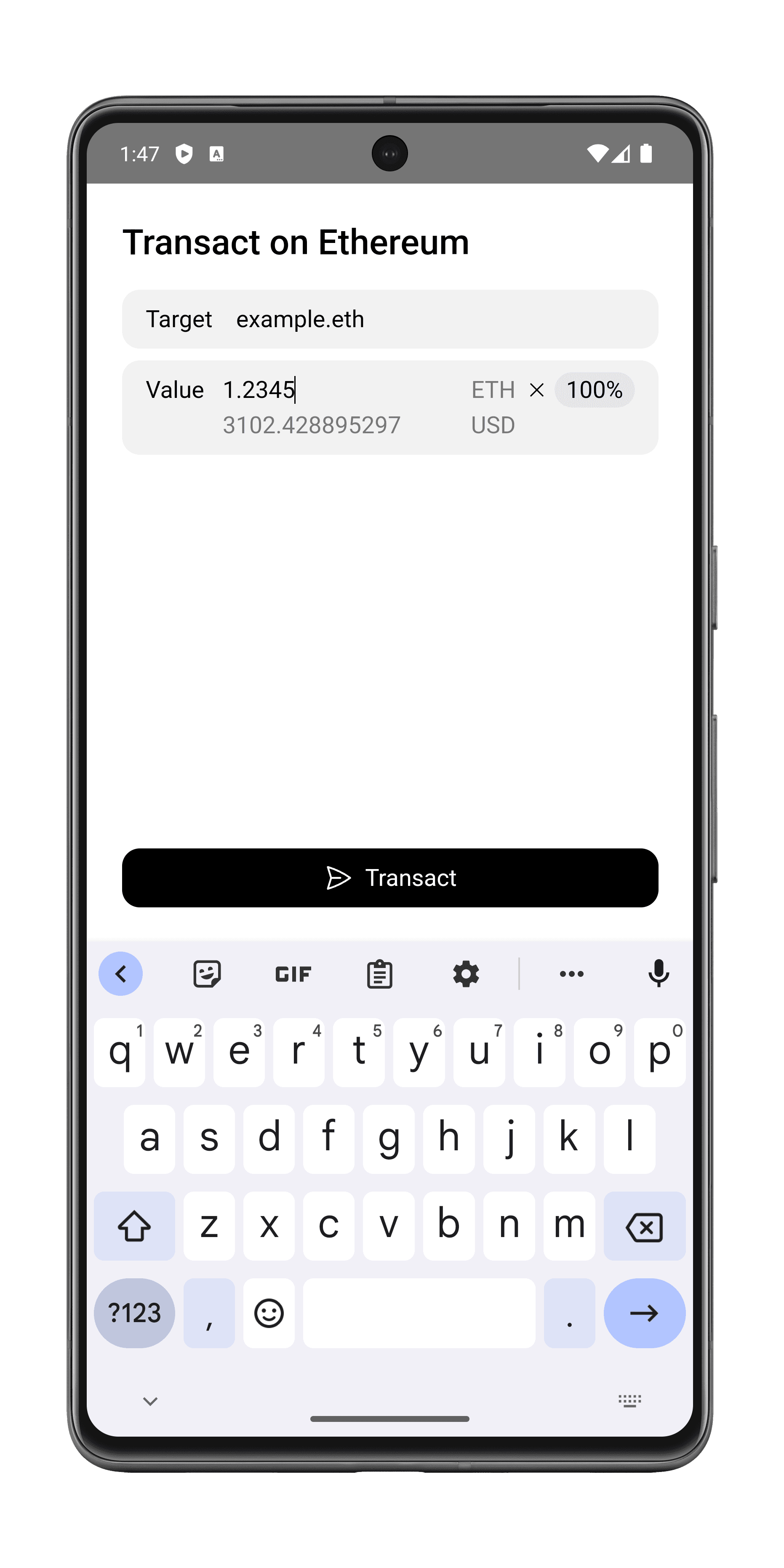 Скриншот 4 — Brume Wallet