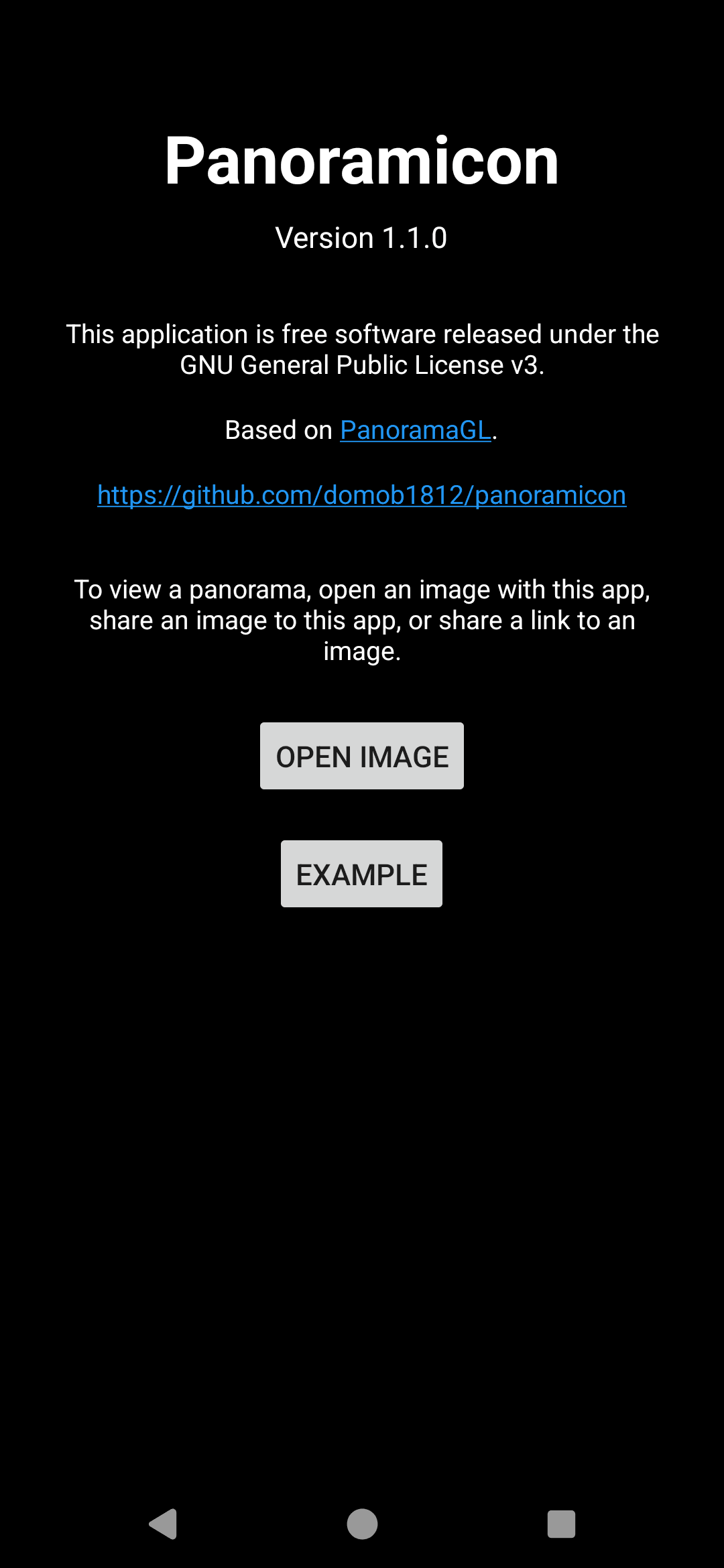 Скриншот 1 — Panoramicon