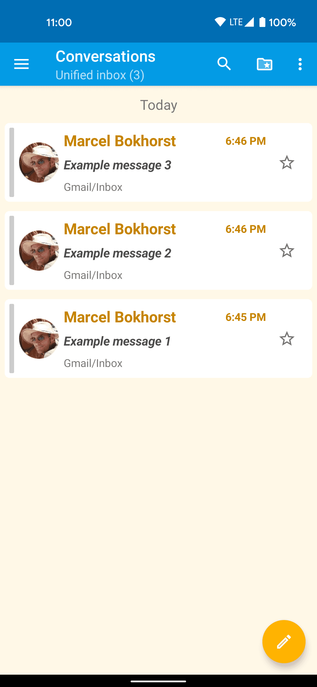 Скриншот 3 — FairEmail
