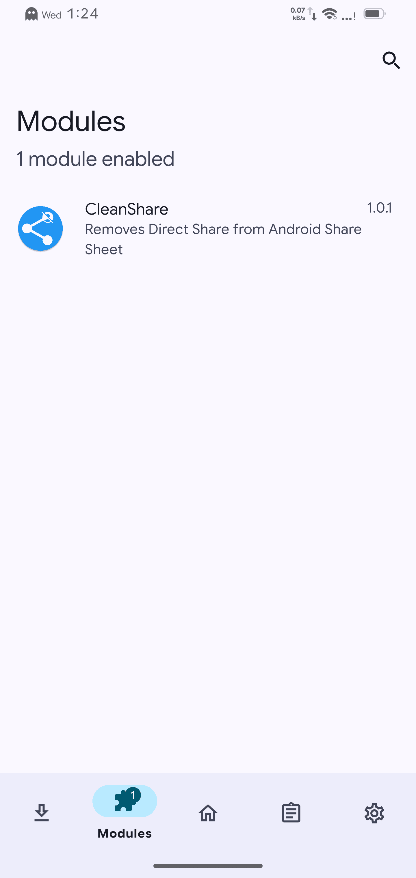 Скриншот 1 — CleanShare