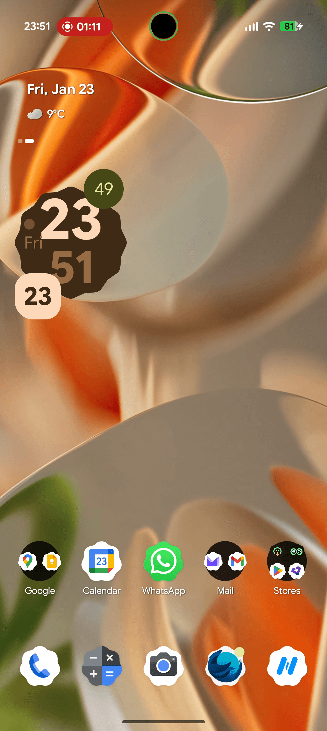 Скриншот 4 — Punch-hole Download Progress