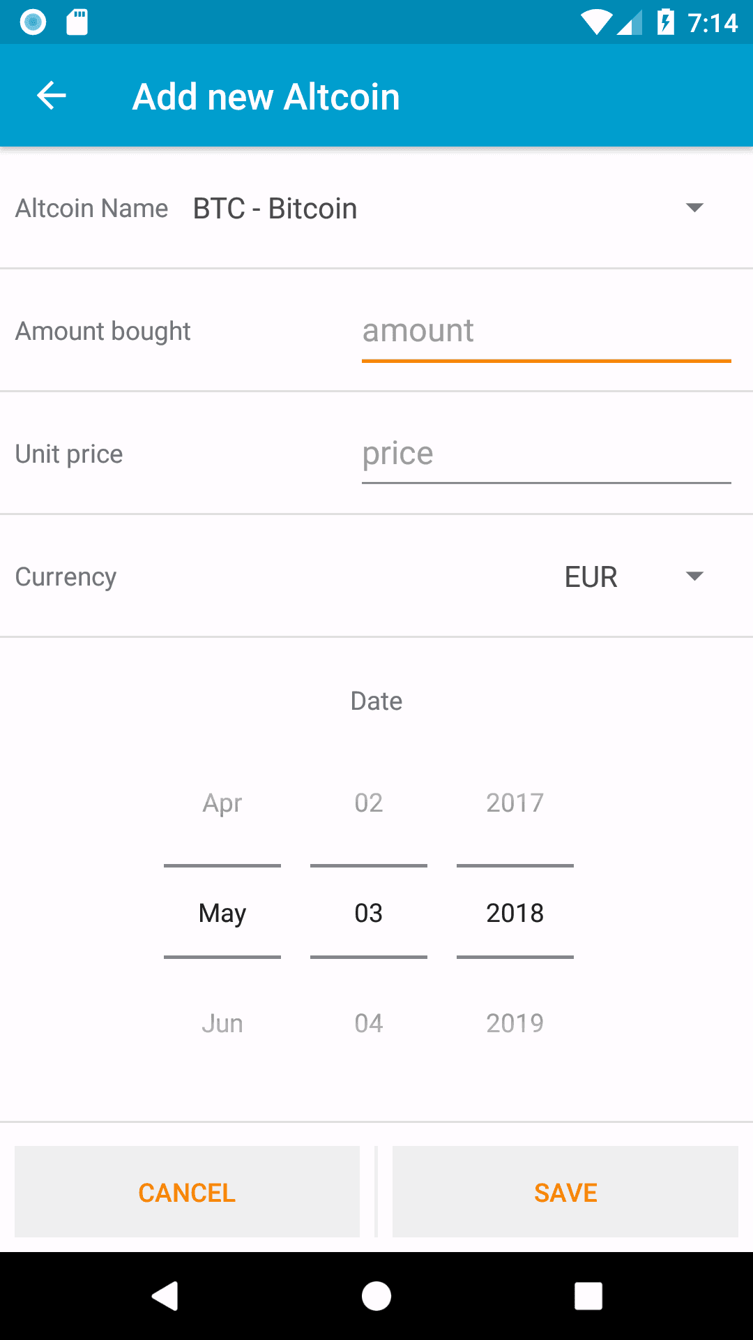 Скриншот 3 — Altcoin Prices