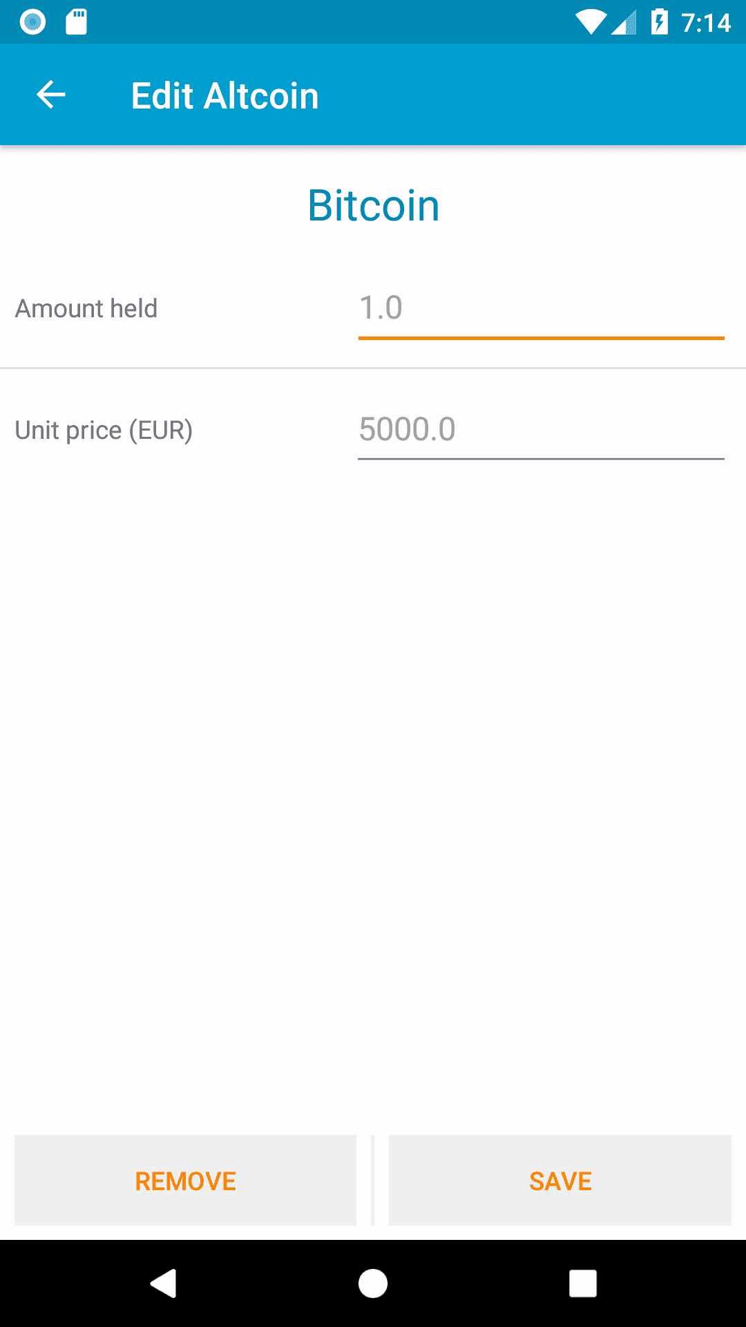 Скриншот 4 — Altcoin Prices