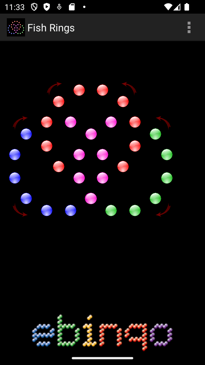 Скриншот 1 — Fish Rings Puzzle