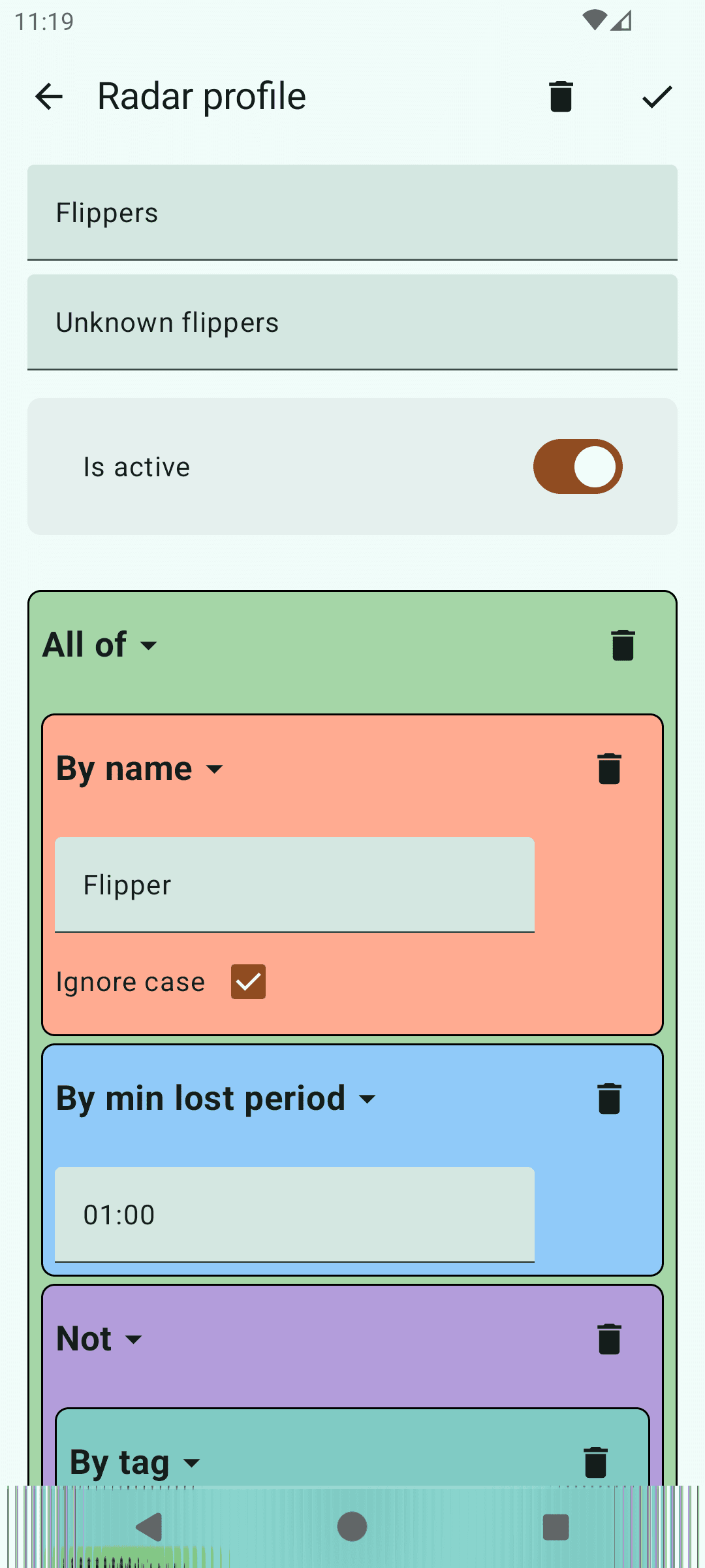 Скриншот 8 — BLE Radar